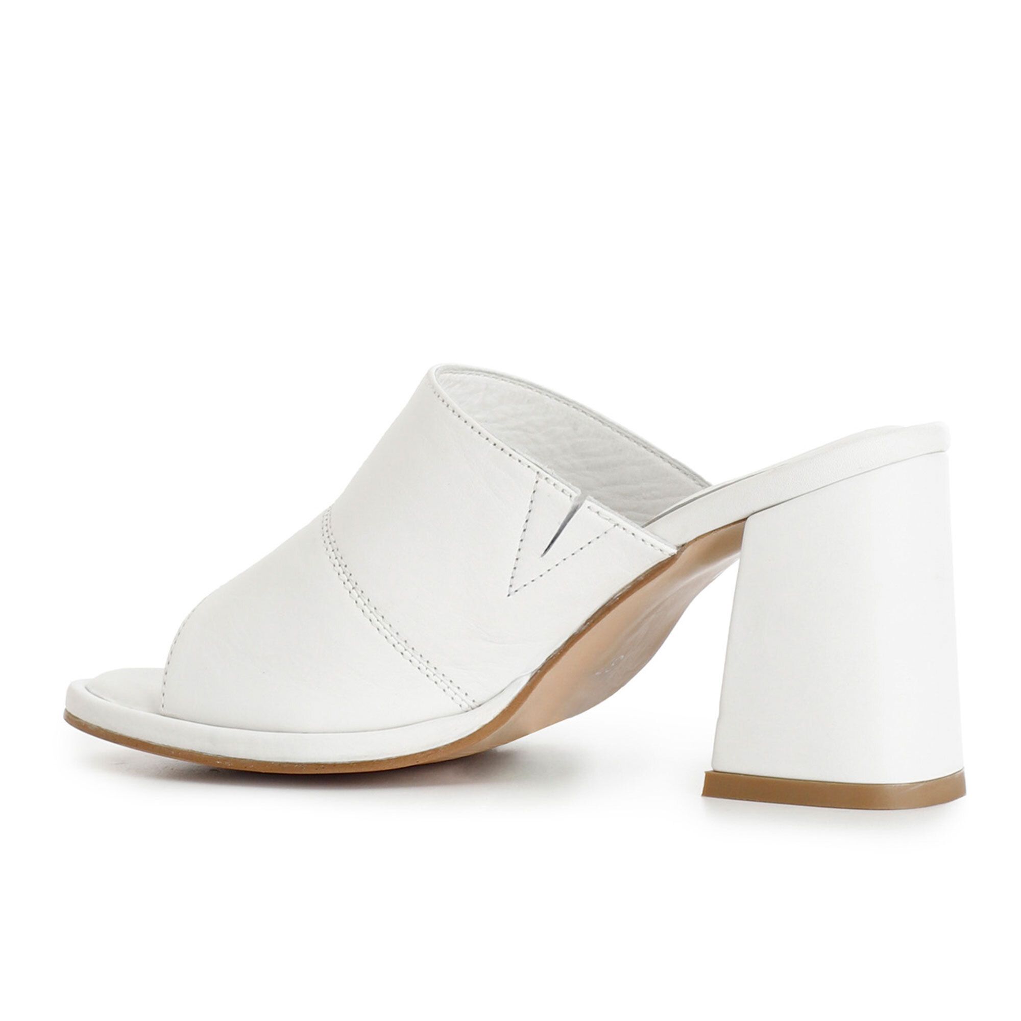 Cafè Noir Sandali in pelle patchwork con tacco 8 cm