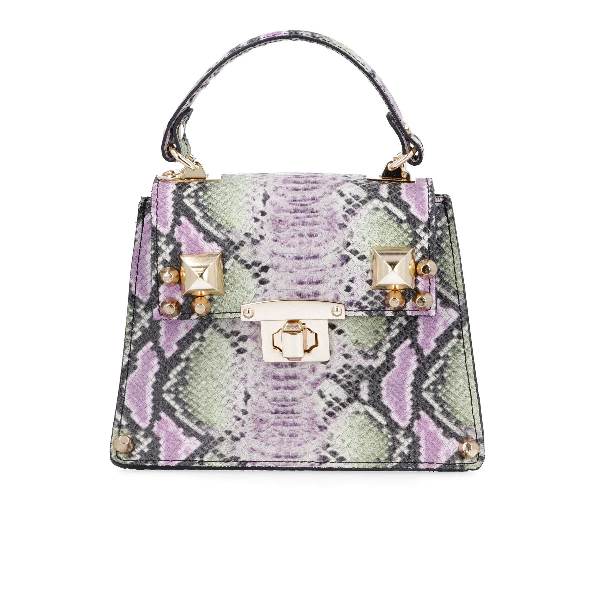 Stefano Ghilardi
Borsa a mano 
in pelle
stampa pitone