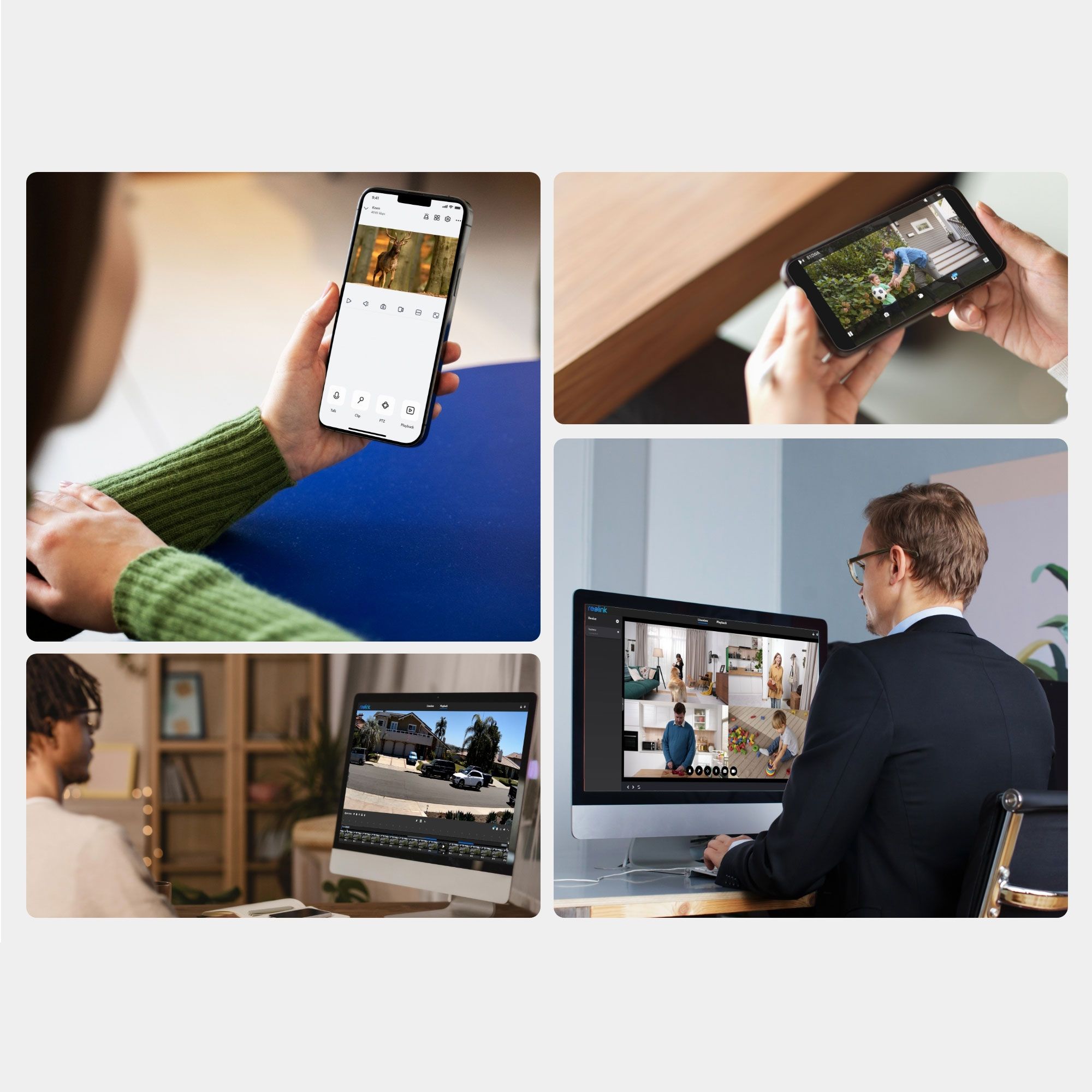 Reolink Telecamera Argus Wifi con pannello solare