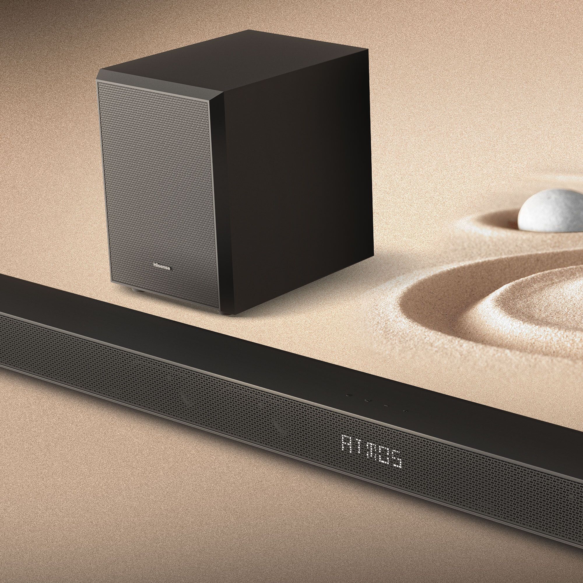 QVC Hisense Soundbar AX3100G con subwoofer