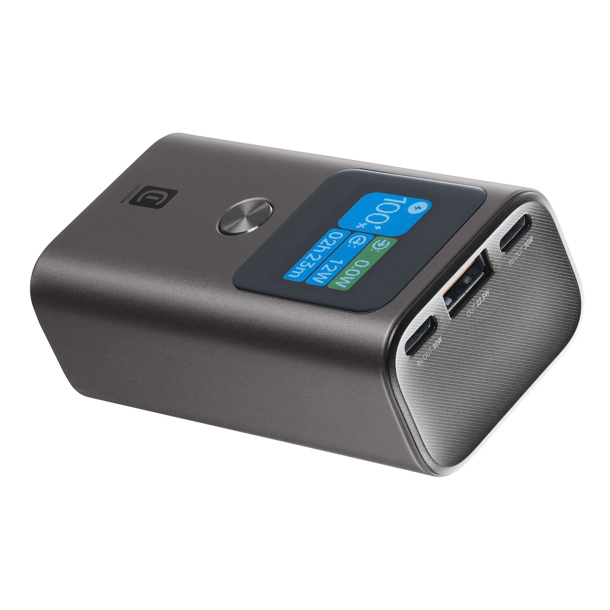 Cellularline
Powerbank Ultron
da 10000 mAh
con 2 porte USB-C