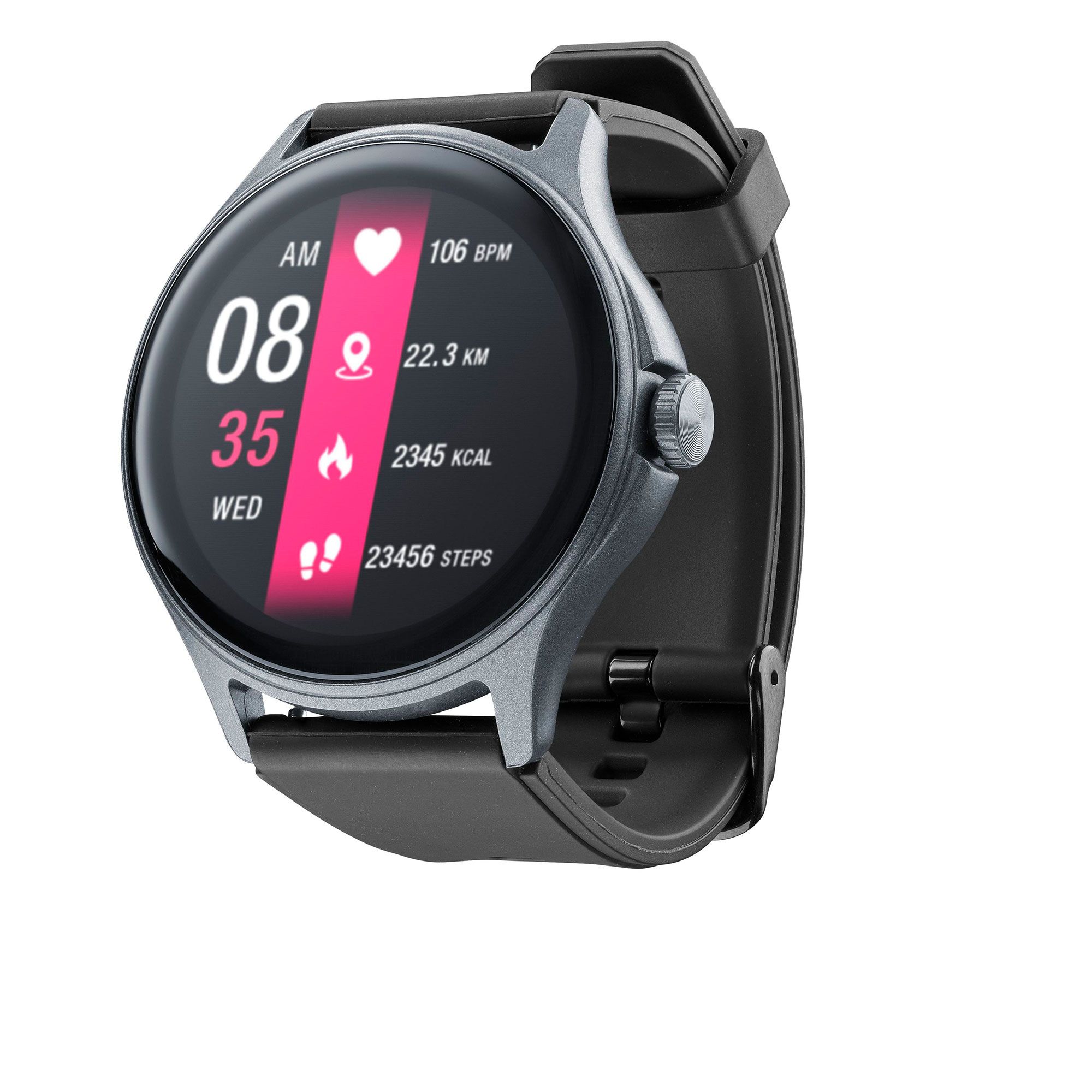  Cellularline
Smartwatch full touch
con display 1.38"
Ion Pro Round