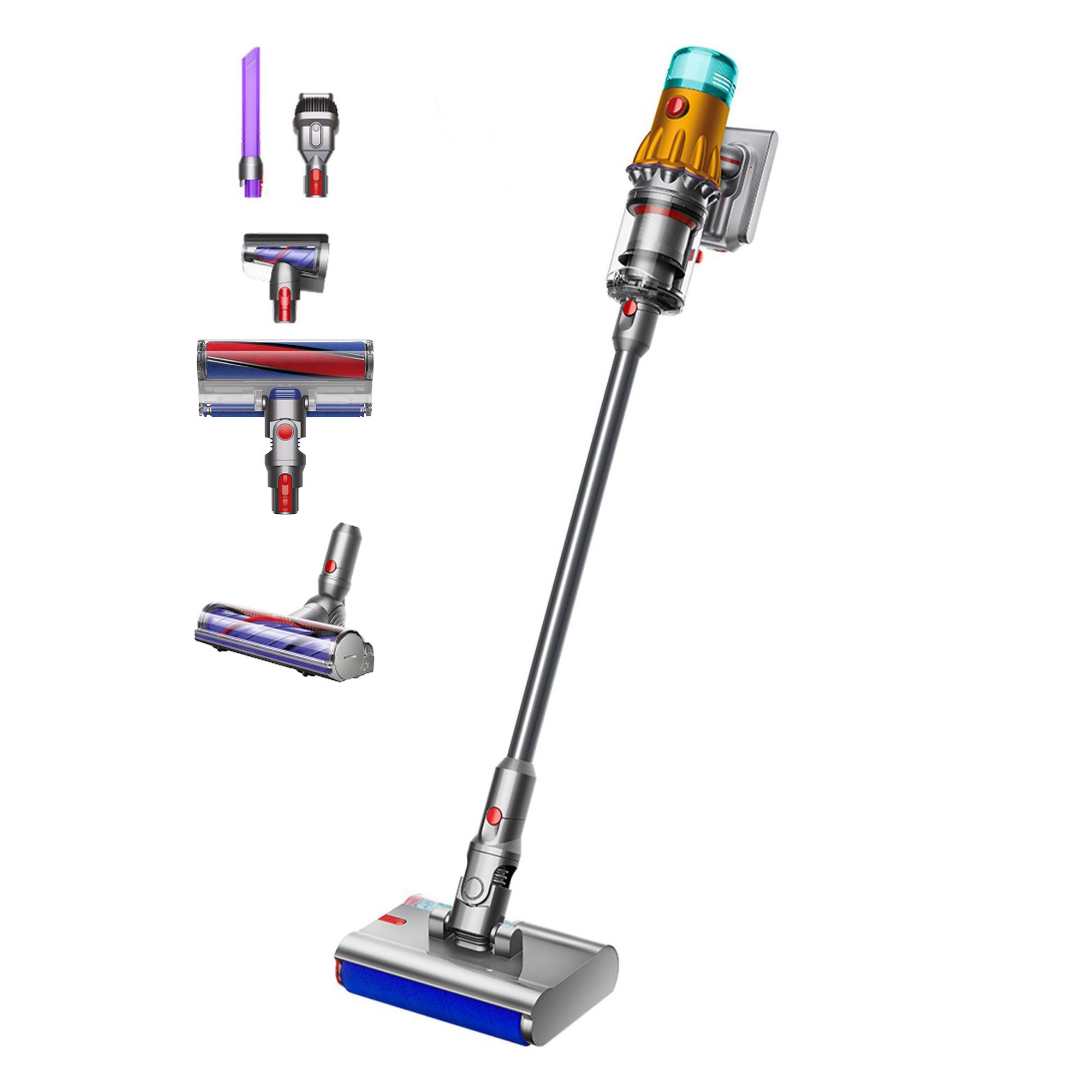 Dyson
V12S Detect Slim
Submarine + accessori
e spazzola Fluffy