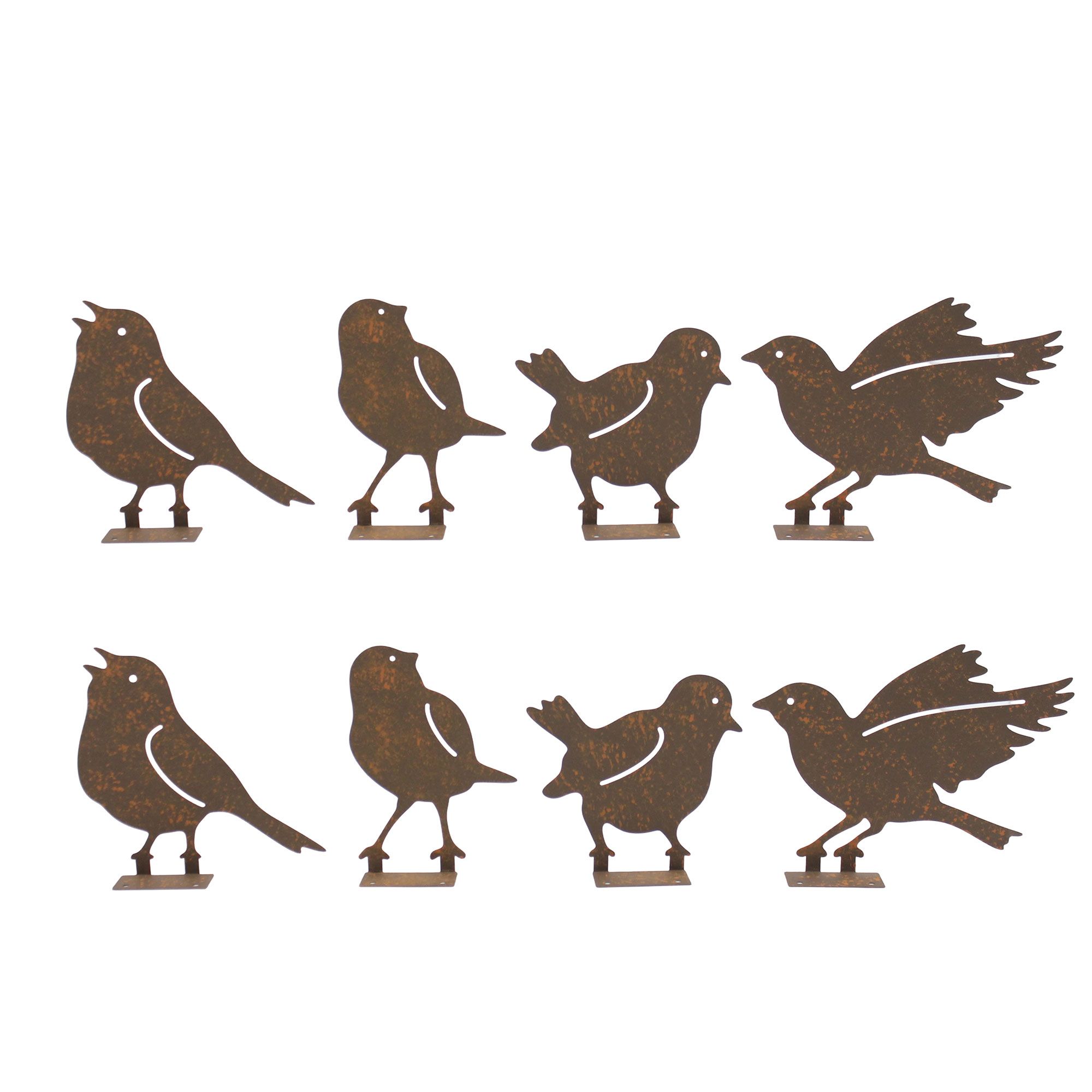 Garden Stories
Set di 8 uccellini
decorativi in metallo