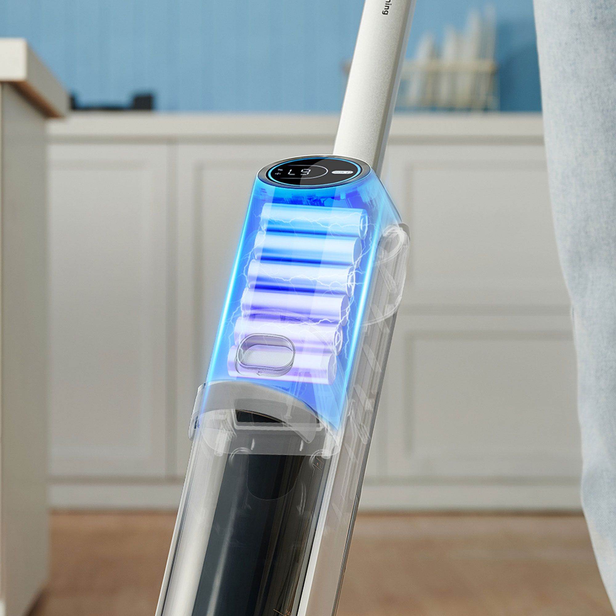 Midea Lavapavimenti 3in1 con doppio serbatoio aspira, lava, asciuga
