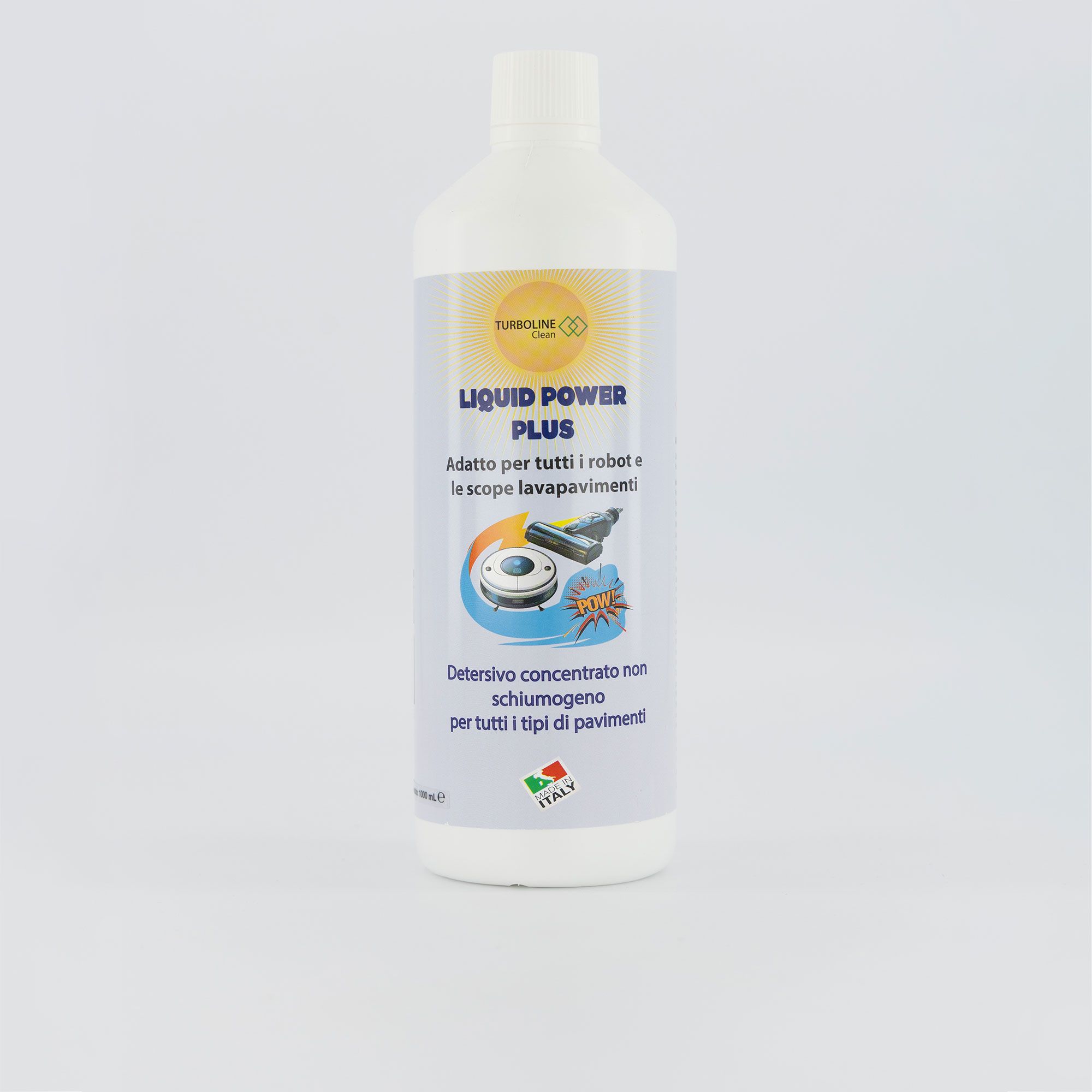 Turboline Detergente (1000 ml) per robot e scope lavapavimenti