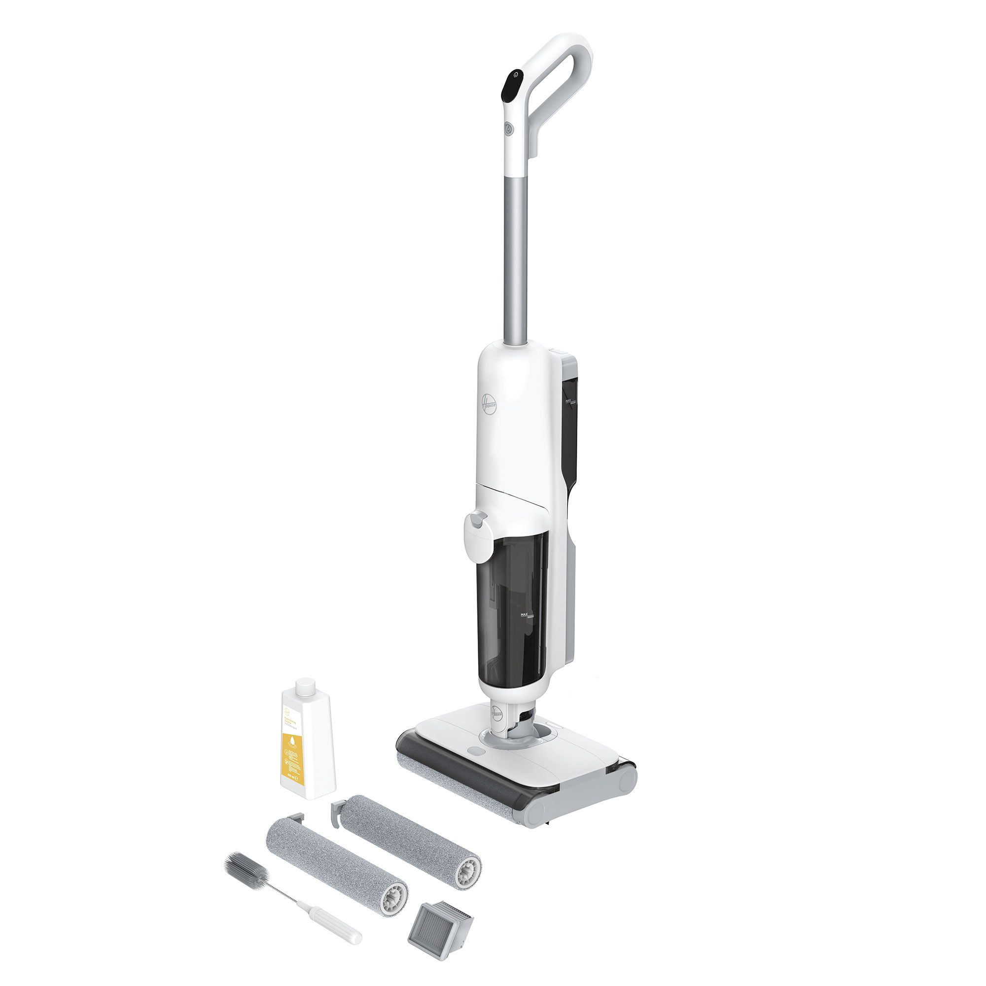 Hoover
Lavapavimenti 
senza filo HW5 
doppio rullo