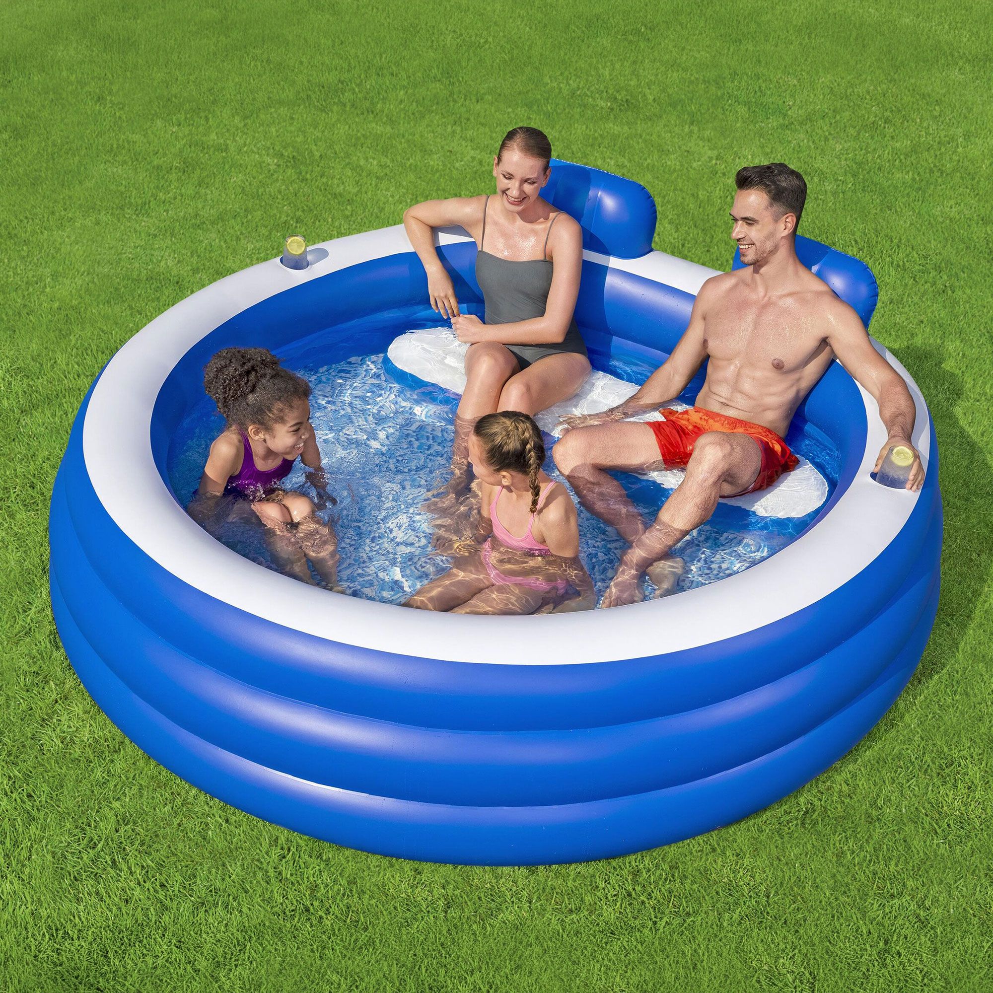 Bestway
Piscina Family Splash
Paradise
(231x219x792 cm)