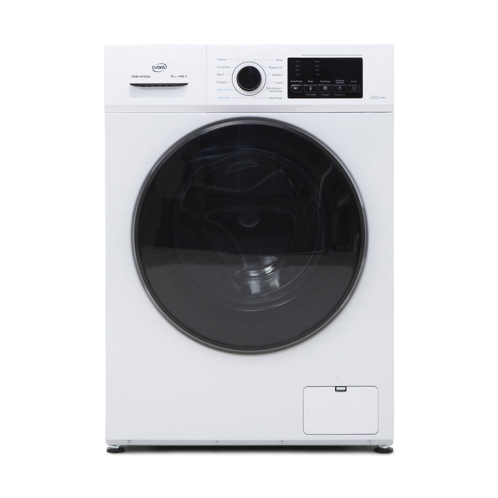 Daya
Lavatrice 10 kg
carico frontale
DSW101423A