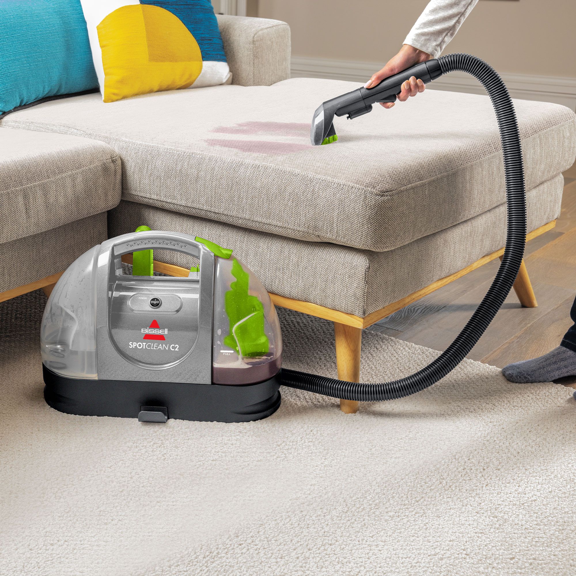 Bissell
Pulitore portatile
lava e aspira
Spotclean C2