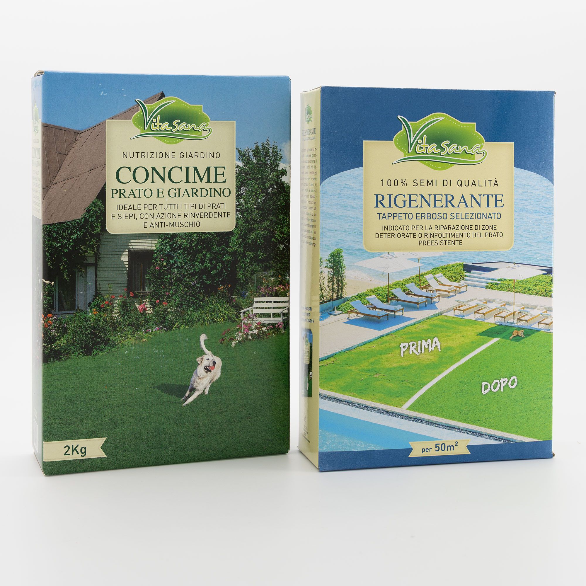 Vita Sana
Kit semina prato:
semi (1kg) e
concime (2kg)