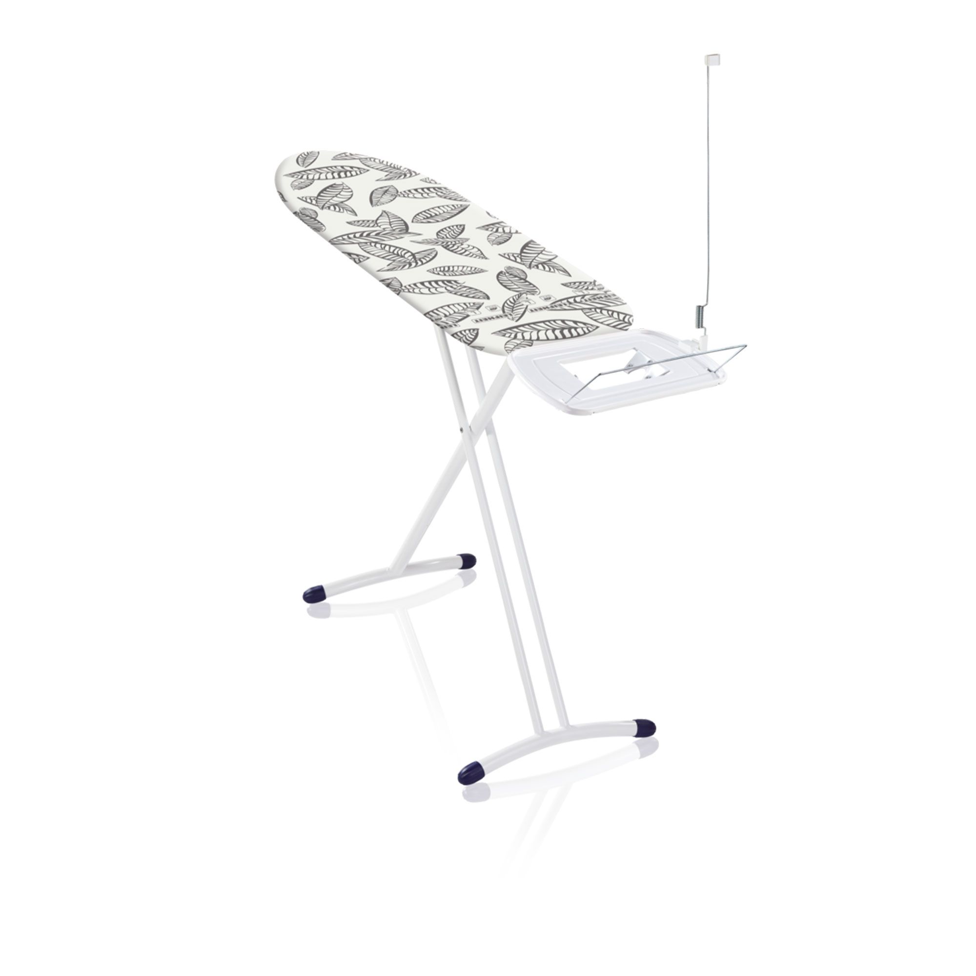 Leifheit
Asse da stiro con
rivestimento in
cotone traforato