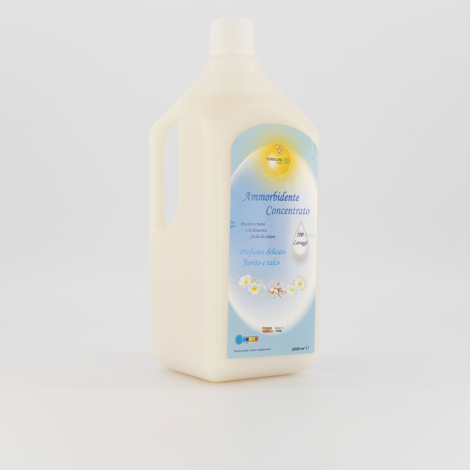 Turboline
Ammorbidente liquido
concentrato (2l)