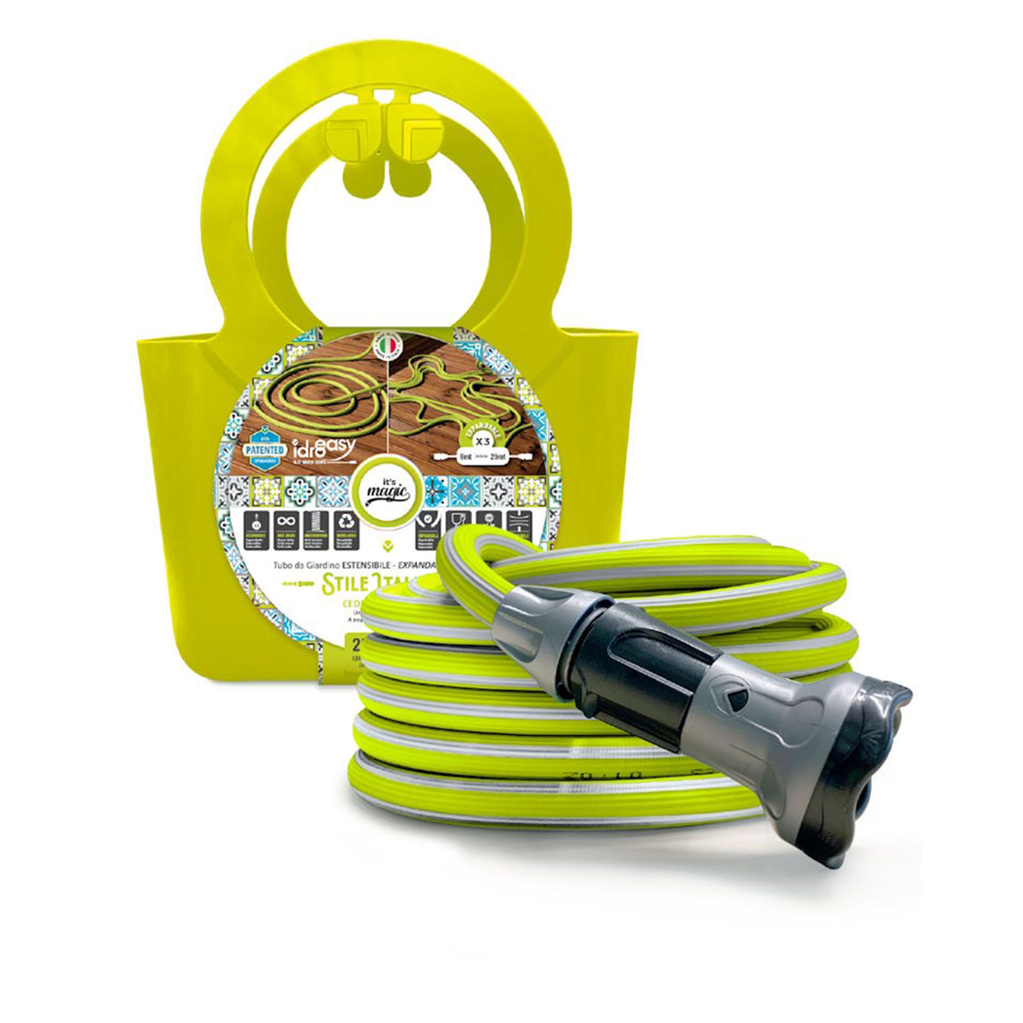 Hidroself
Kit tubo estensibile
da 25 metri
di diametro 1/2"