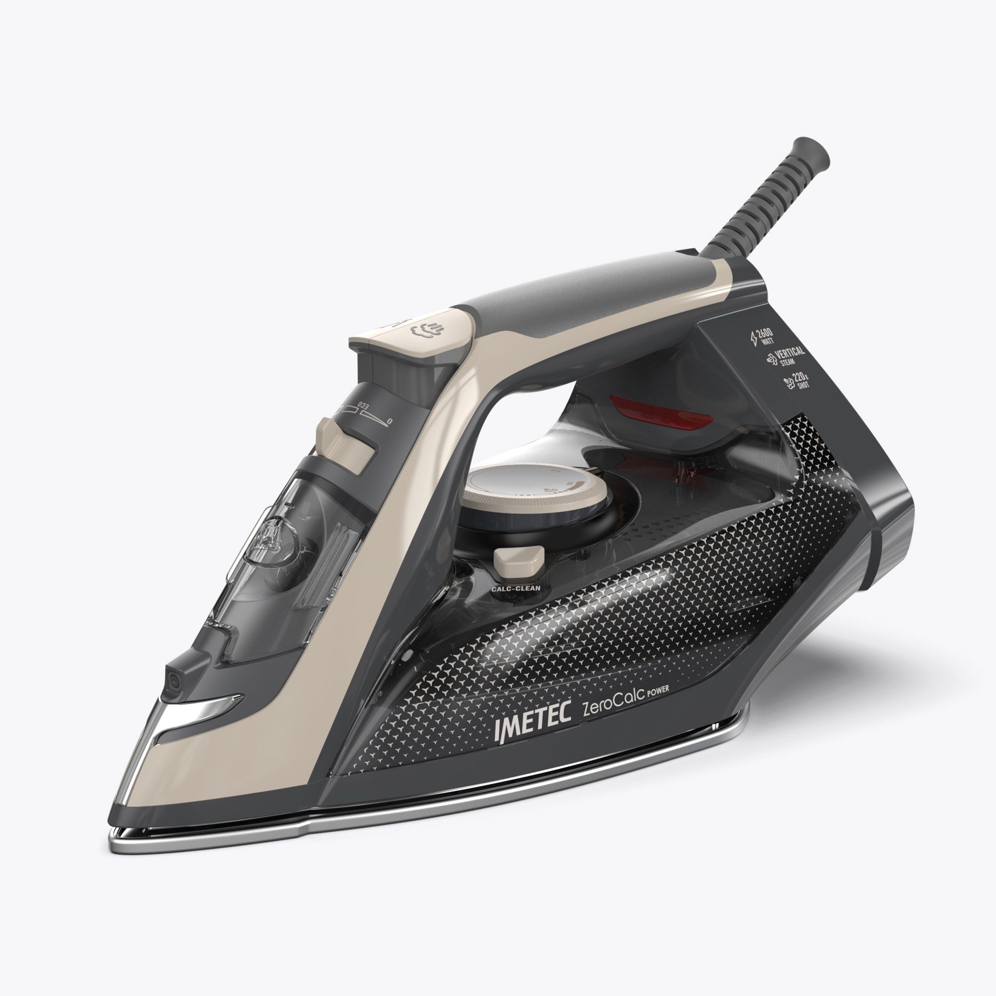 Imetec
Ferro a vapore
Zerocalc® Power
2600 W