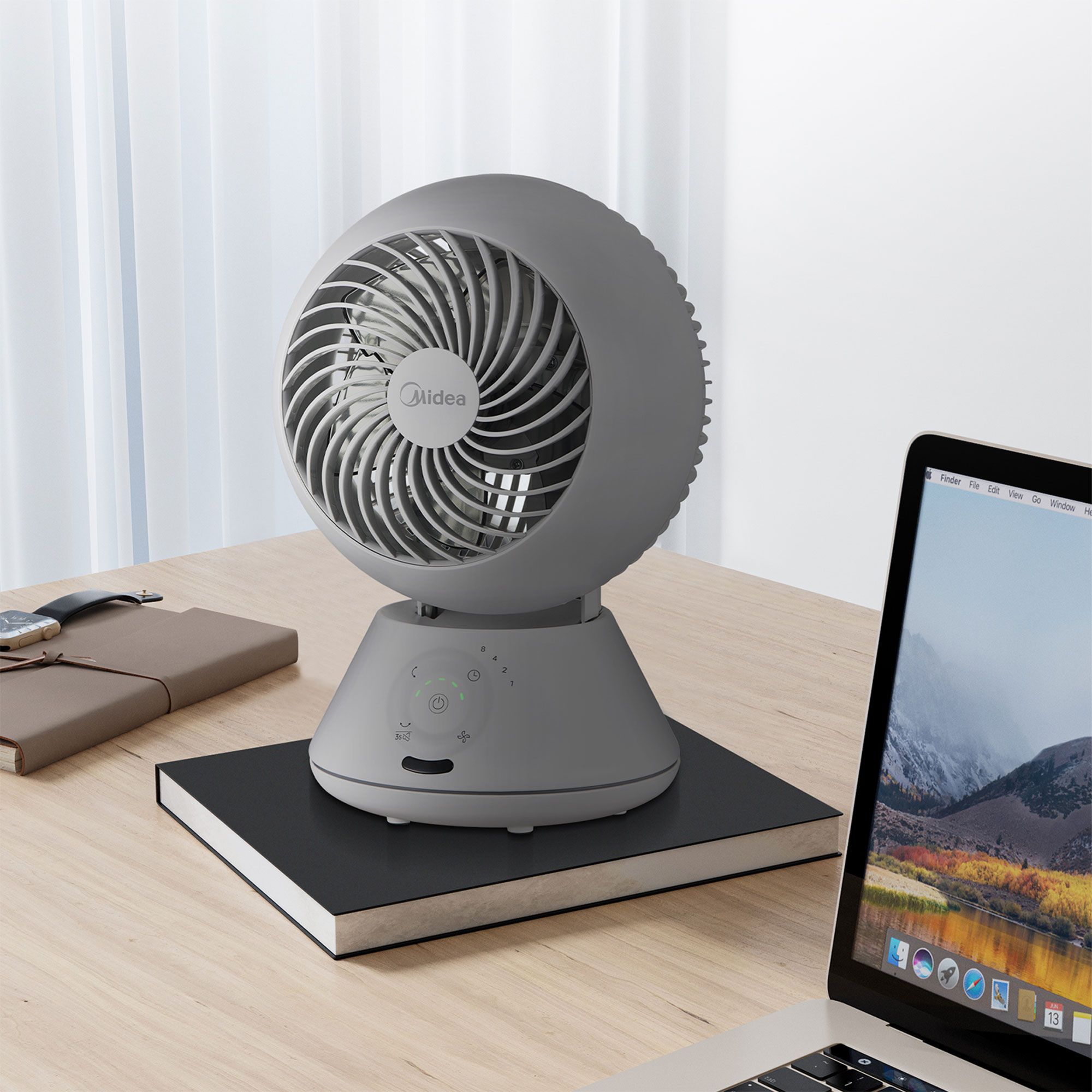 Midea
Ventilatore da tavolo
compatto a 5 velocità