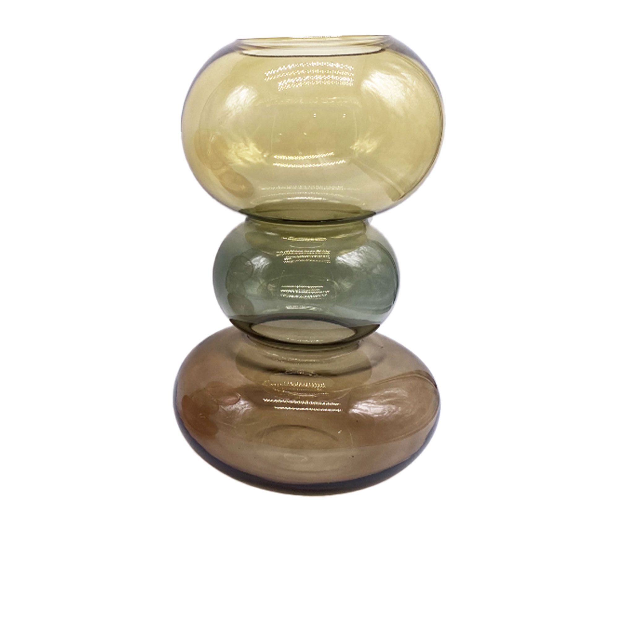 Villa Altachiara Vaso in vetro Rainbow grande 20x20x33.5cm