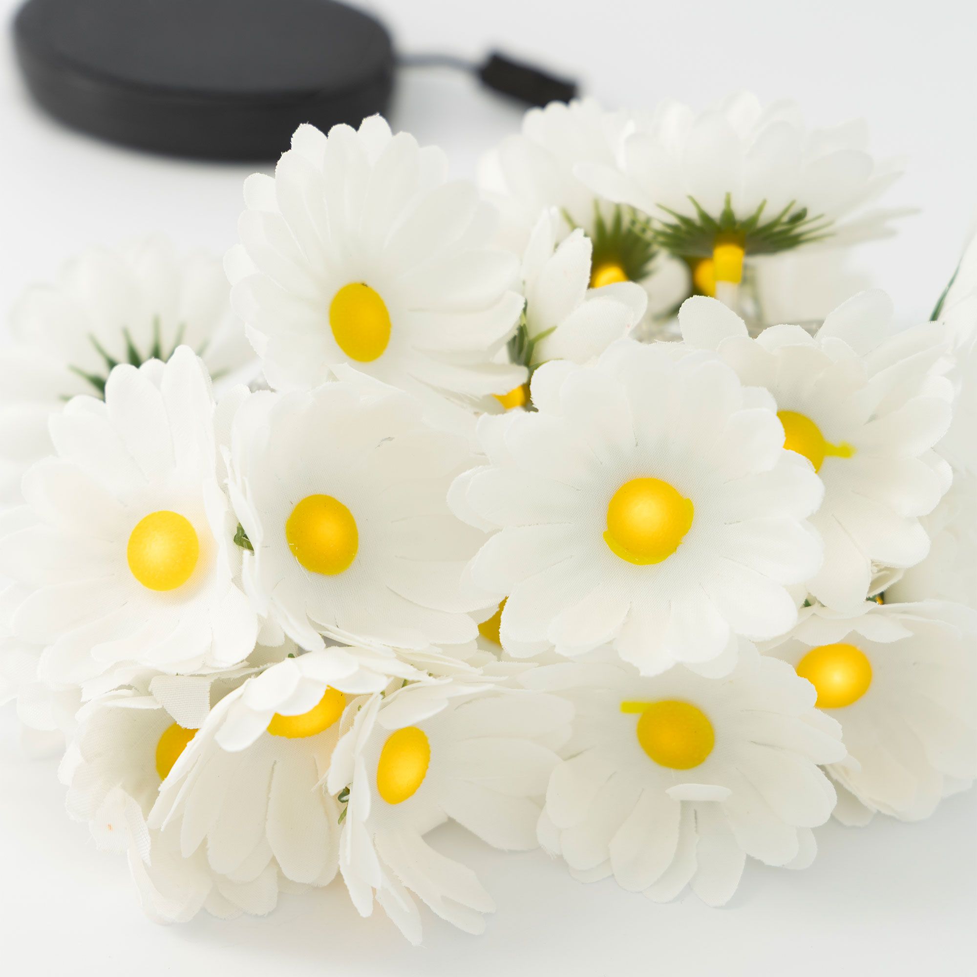 Garden Stories Set di 24 luci a Led bianco caldo a forma di girasole