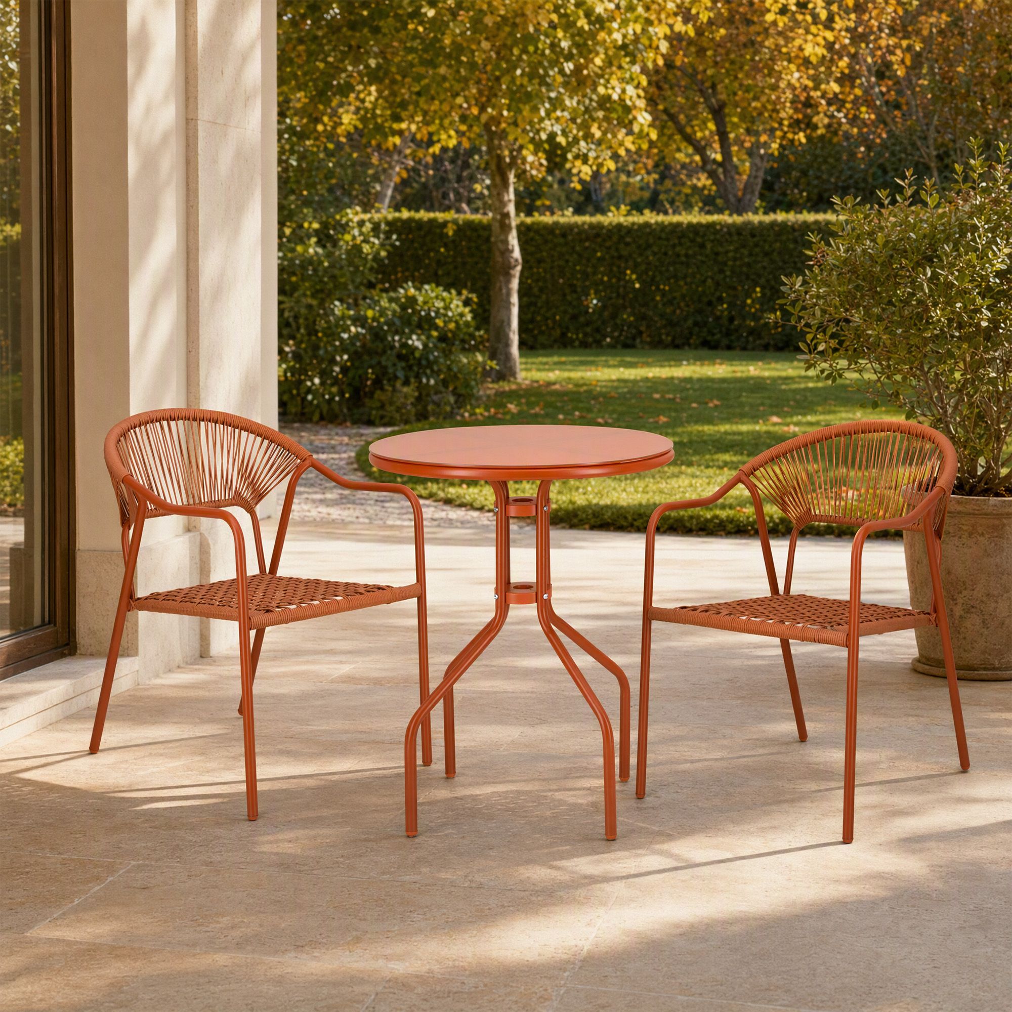Garden Stories
Studio 70 3pc
Woven Rattan
Bistro Set