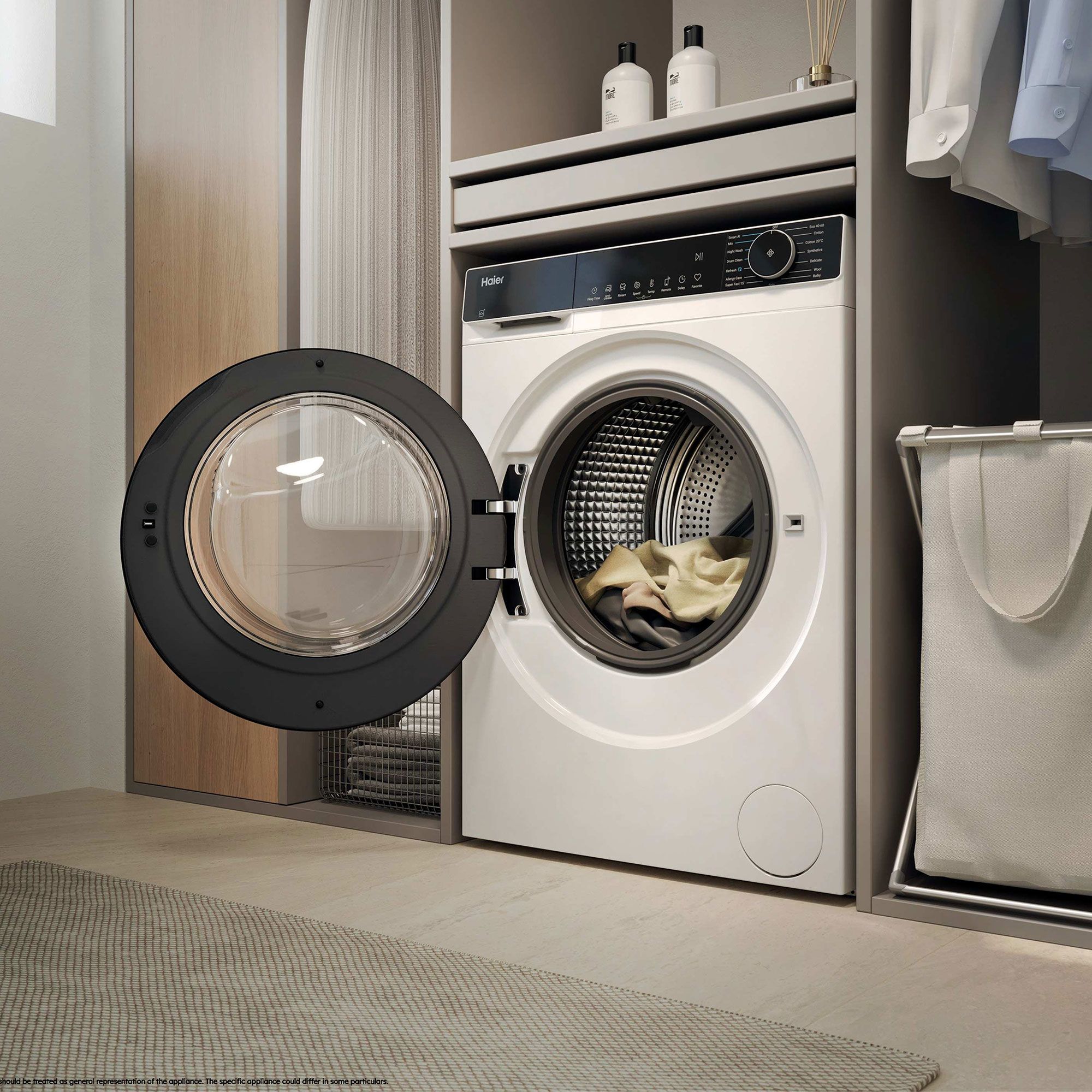 Haier
I-Pro Series 3
Lavatrice da 8kg
Classe A