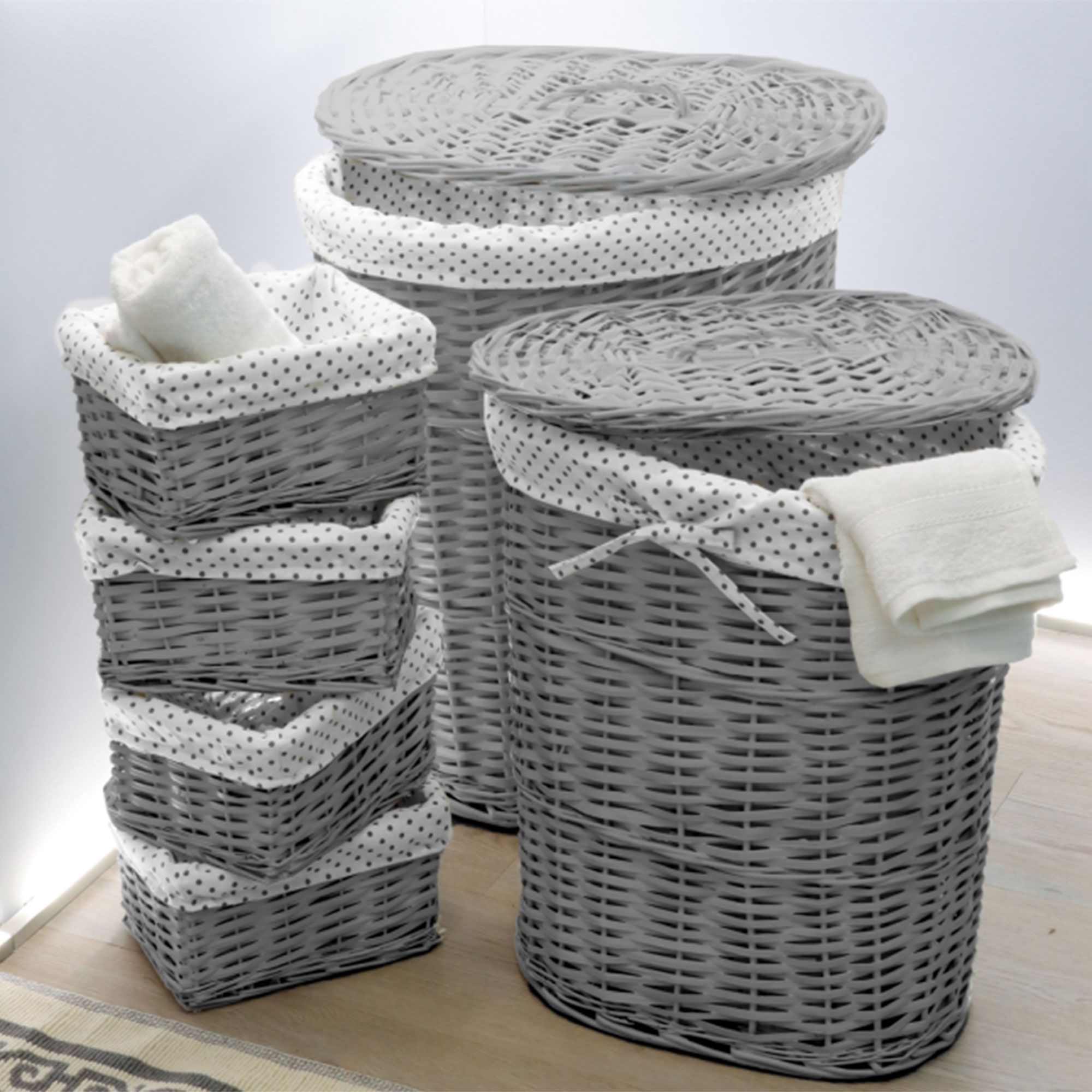 Sophie Maison
Set 6 ceste
Verona in salice
intrecciato