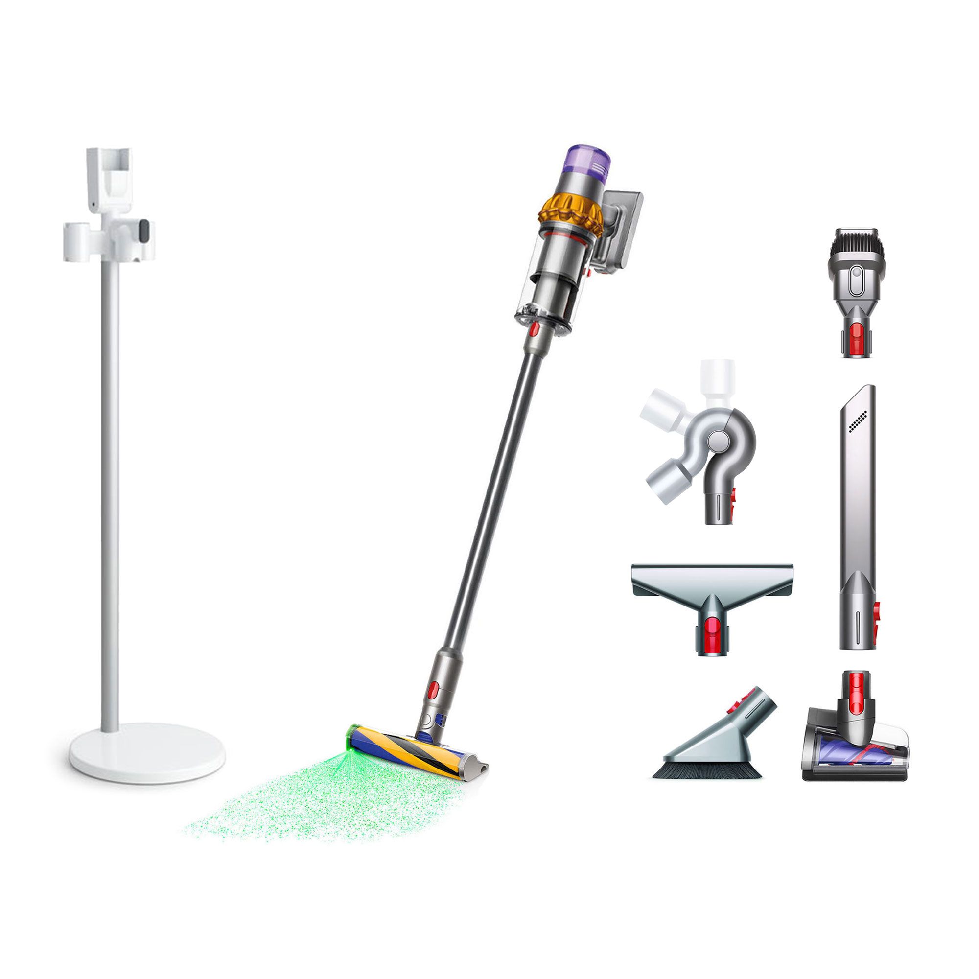Dyson V15 Detect™
Fluffy+stazione Dok+
kit pulizia arredi