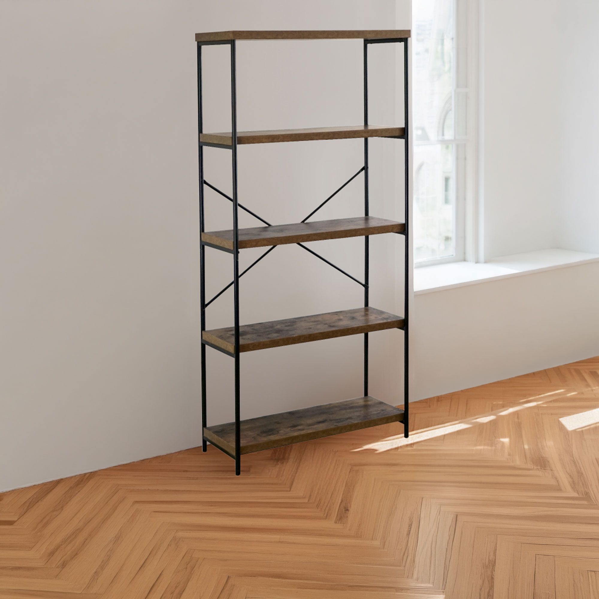 Sophie Maison
Scaffale Alex
materiali a contrasto