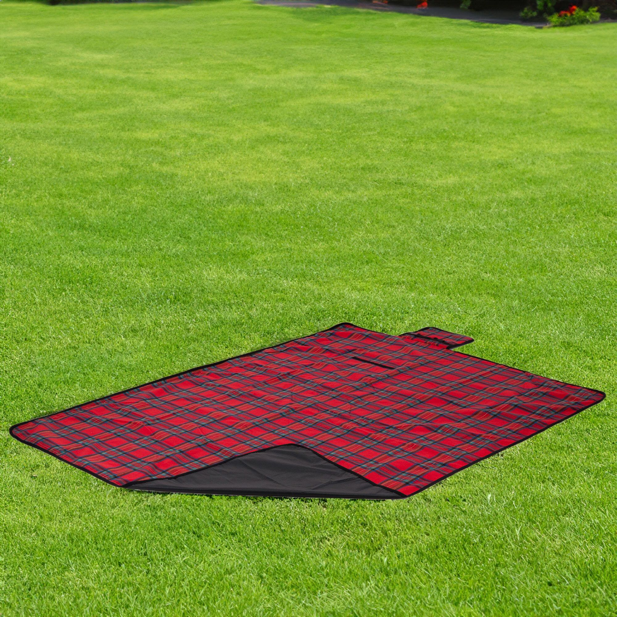 QVC Zambetti outdoor Telo Pic-nic impermeabile Fleece 150x200 cm