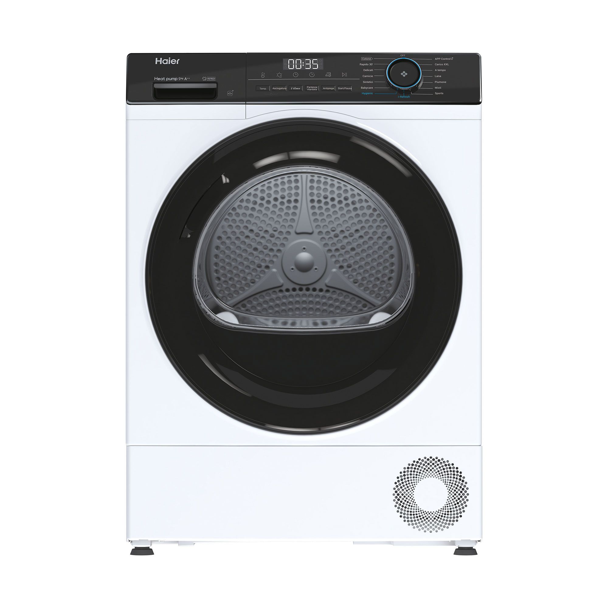 Haier
Asciugatrice 9 kg
HD90-A2939E-IT