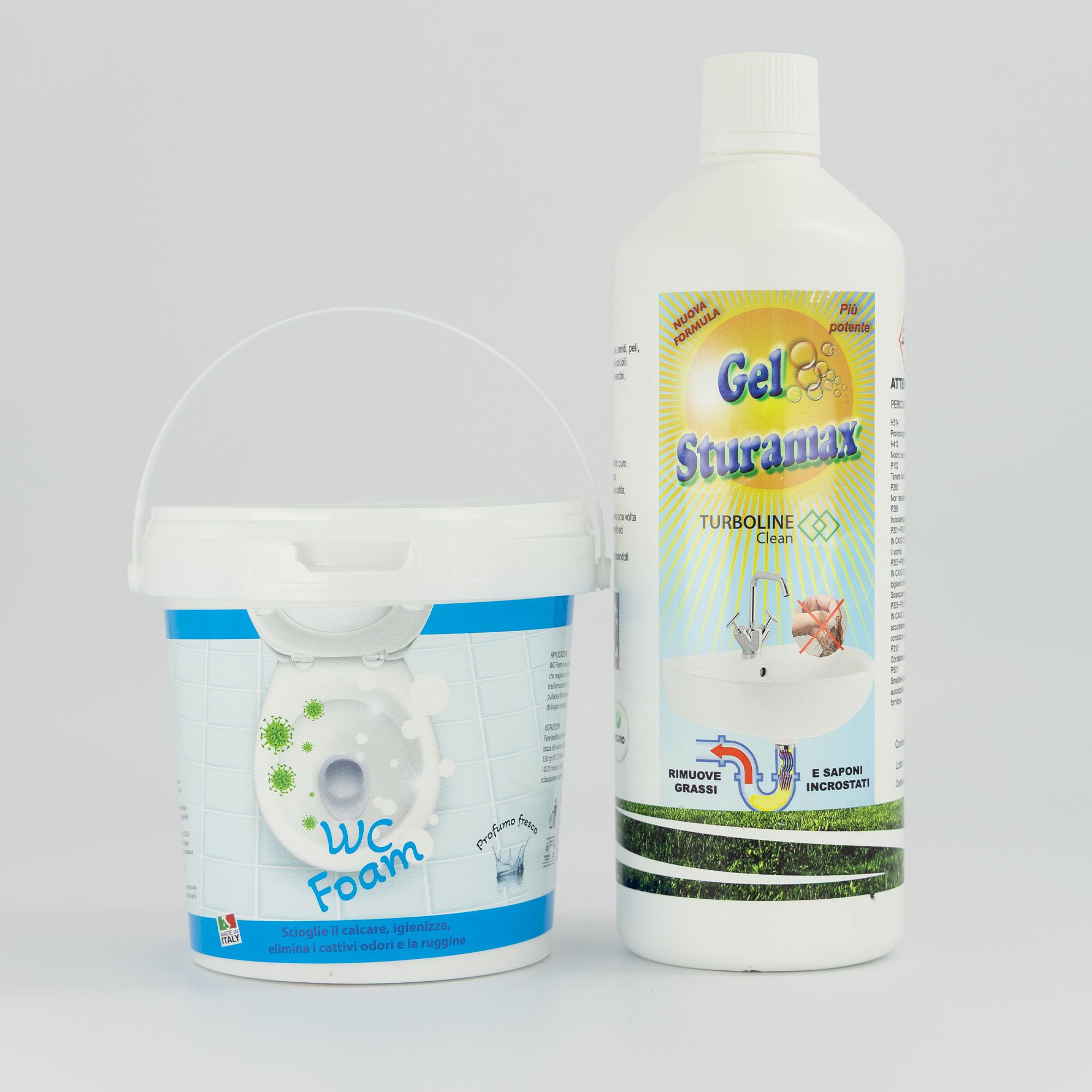 Turboline
Set bagno:WC Foam 1kg
 + Sturamax 1,5l