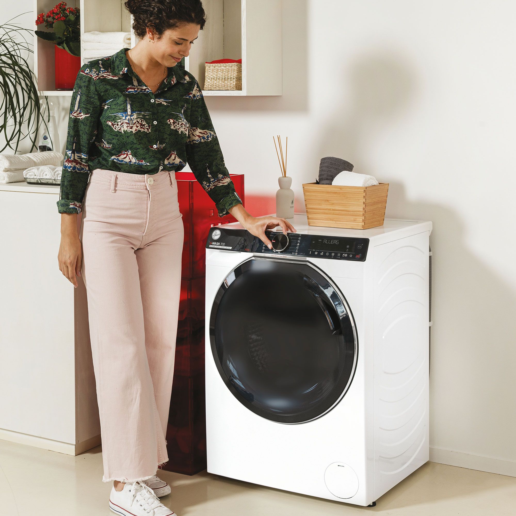 Image of Hoover Lavatrice H-WASH 700 12kg Wi-Fi+Bluetooth classe A-20%061