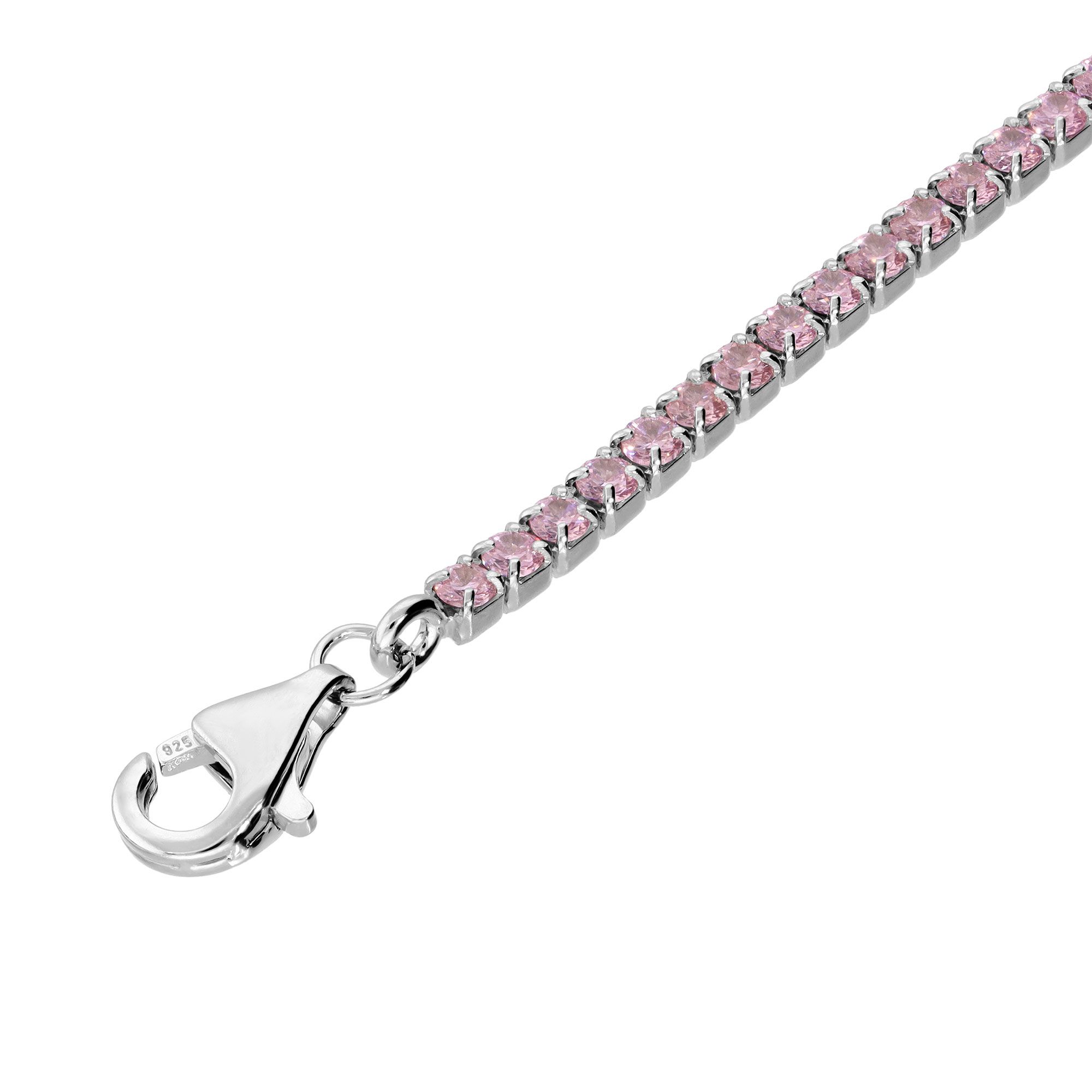 Diamonique
Bracciale tennis
argento 925
placcato rodio