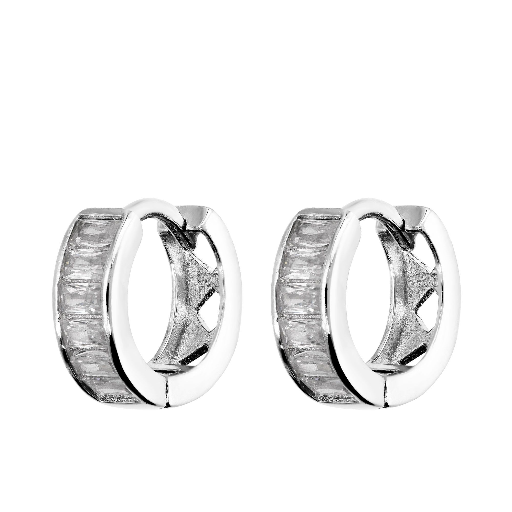 Diamonique
Orecchini a cerchio
piccolo in argento
925