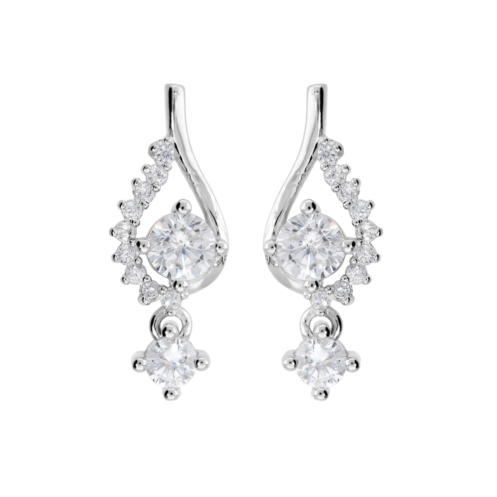 Diamonique
Orecchini pendenti
argento 925 placcato
rodio con charm