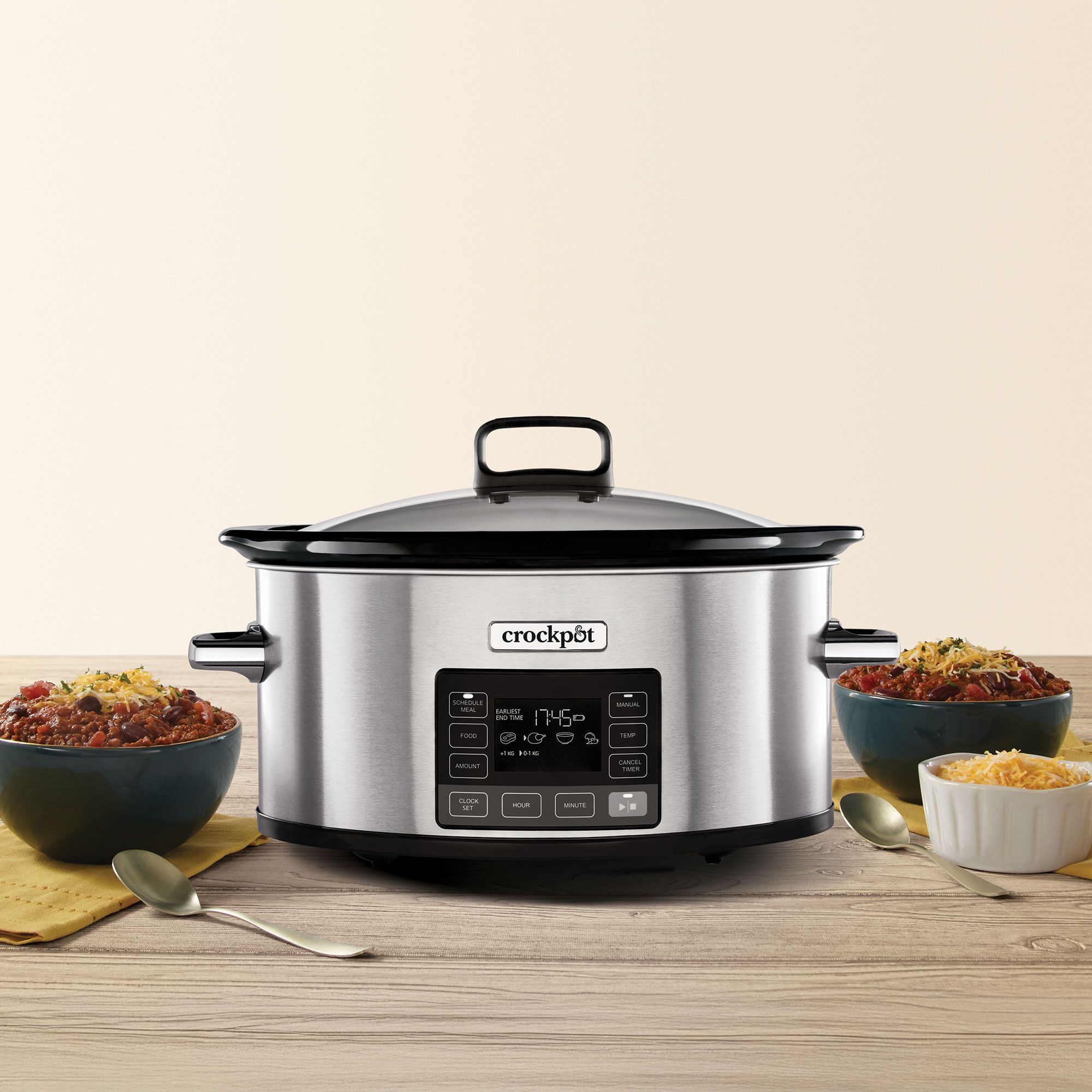 Image of Crock Pot Pentola digitale cottura lenta da 5,6 l Time Select061