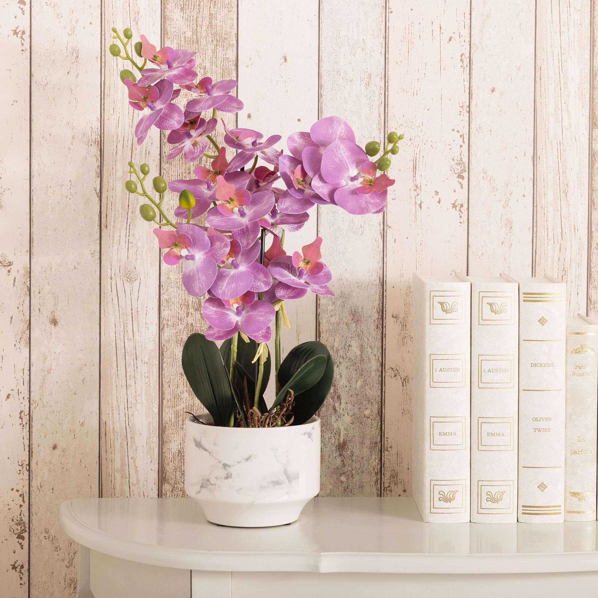  Home Reflections
Orchidea Pianta
artificiale in vaso
di marmo