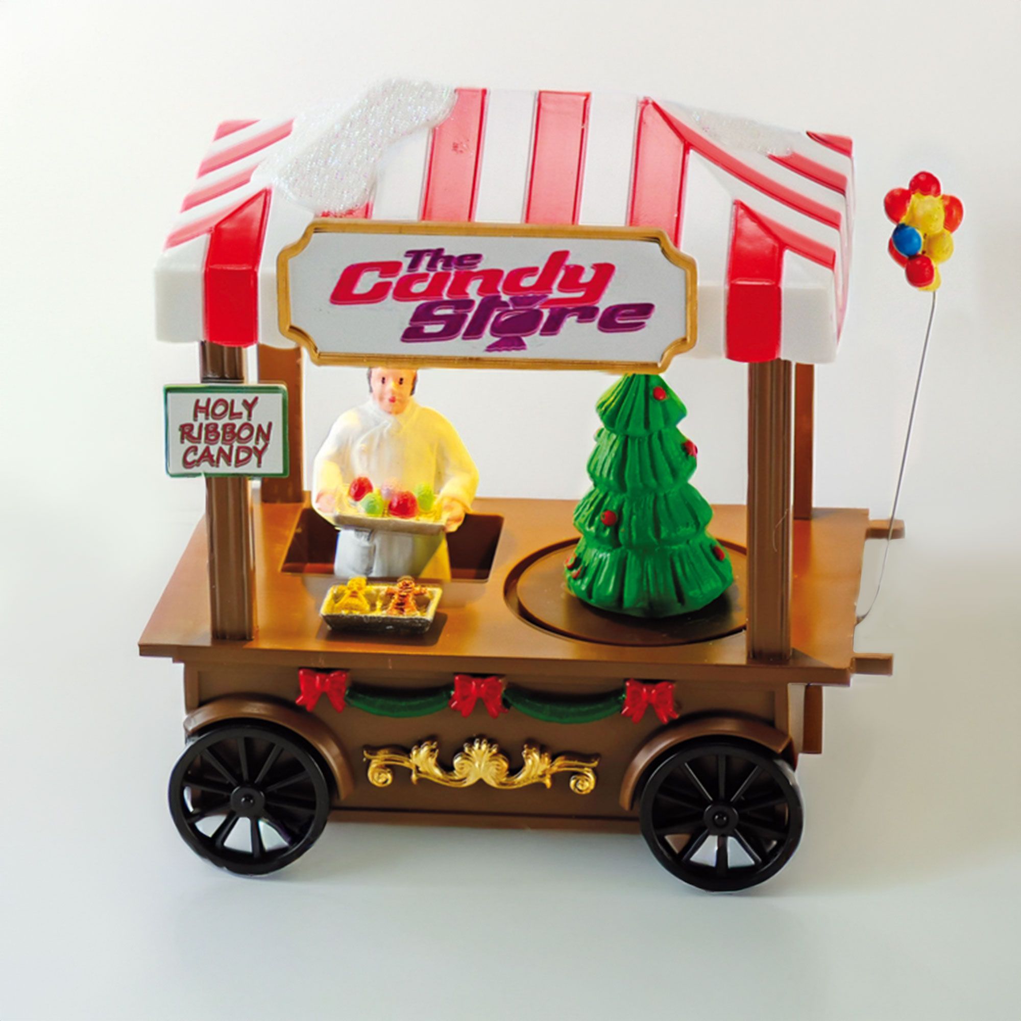 Il Mondo dei Carillon
Luna park con
bancarella di
dolciumi e albero