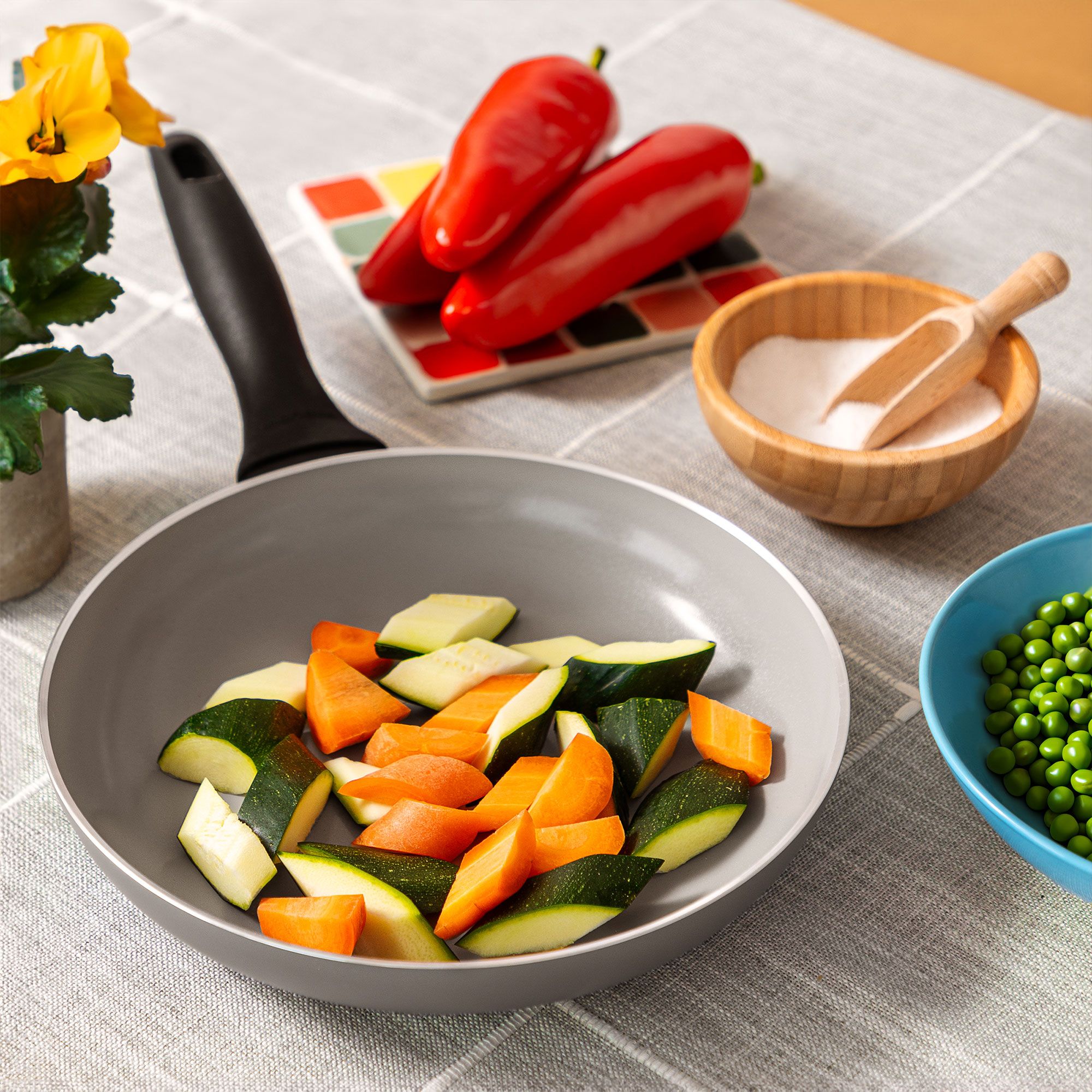 Moneta
Melodia Finegres
Padella Ø24 cm
con manico fisso