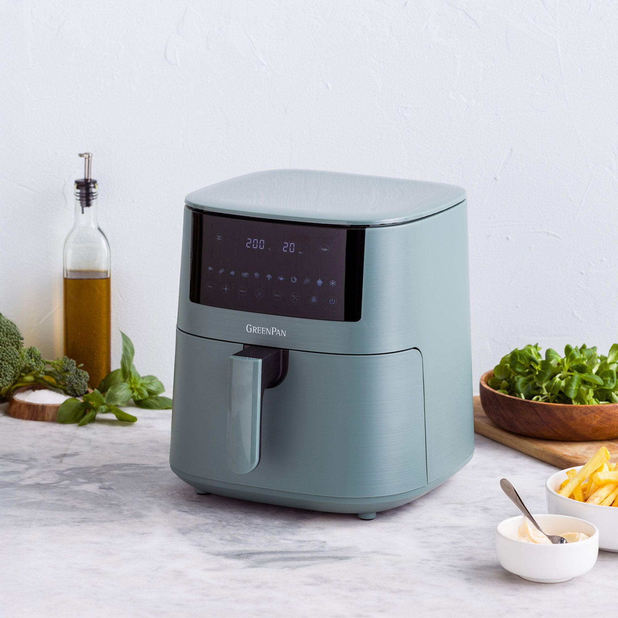 GreenPan Friggitrice ad aria XXL: capienza 7.2L e potenza 1650 W