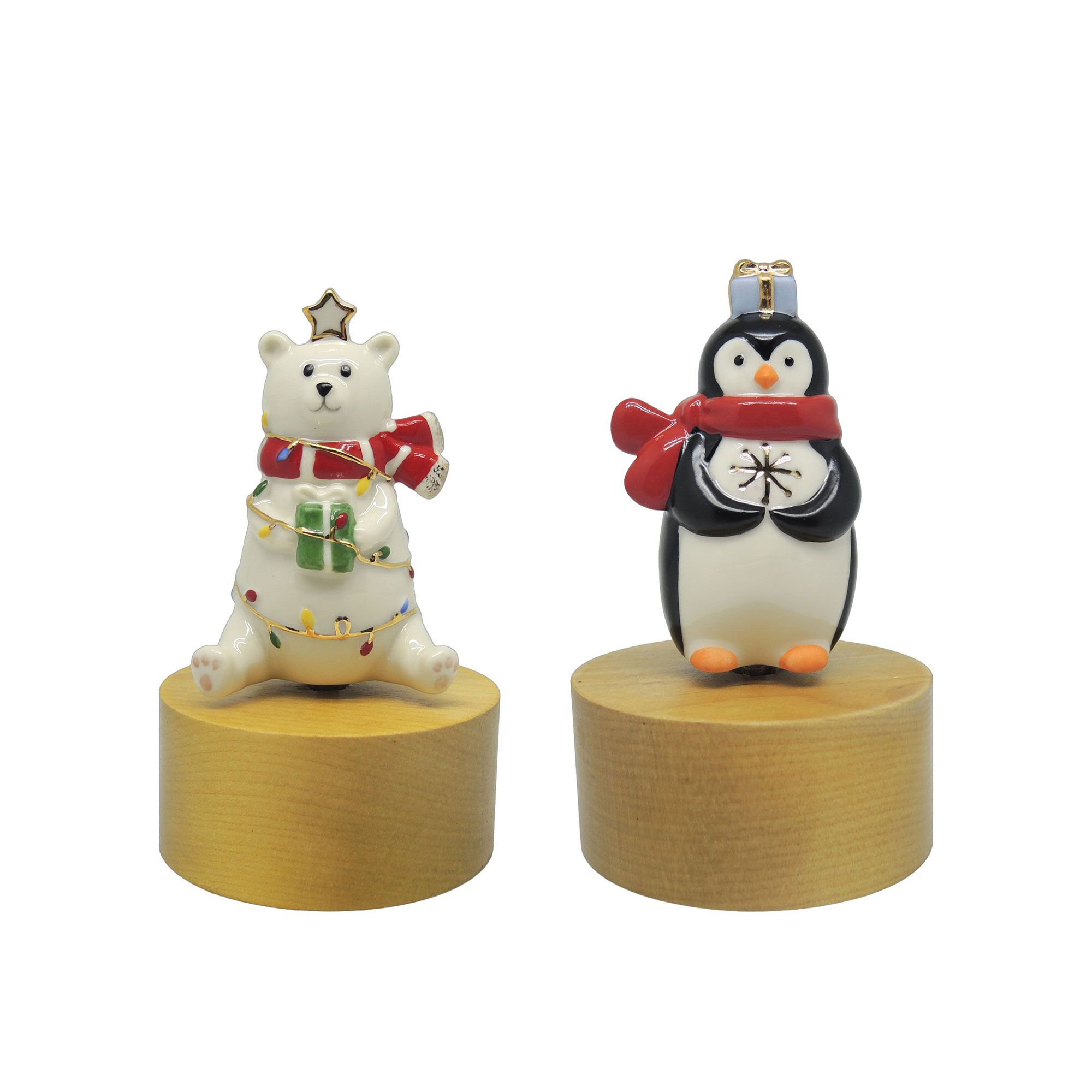 Il Mondo dei Carillon
Orso e Pinguino
Porelain
con melodia