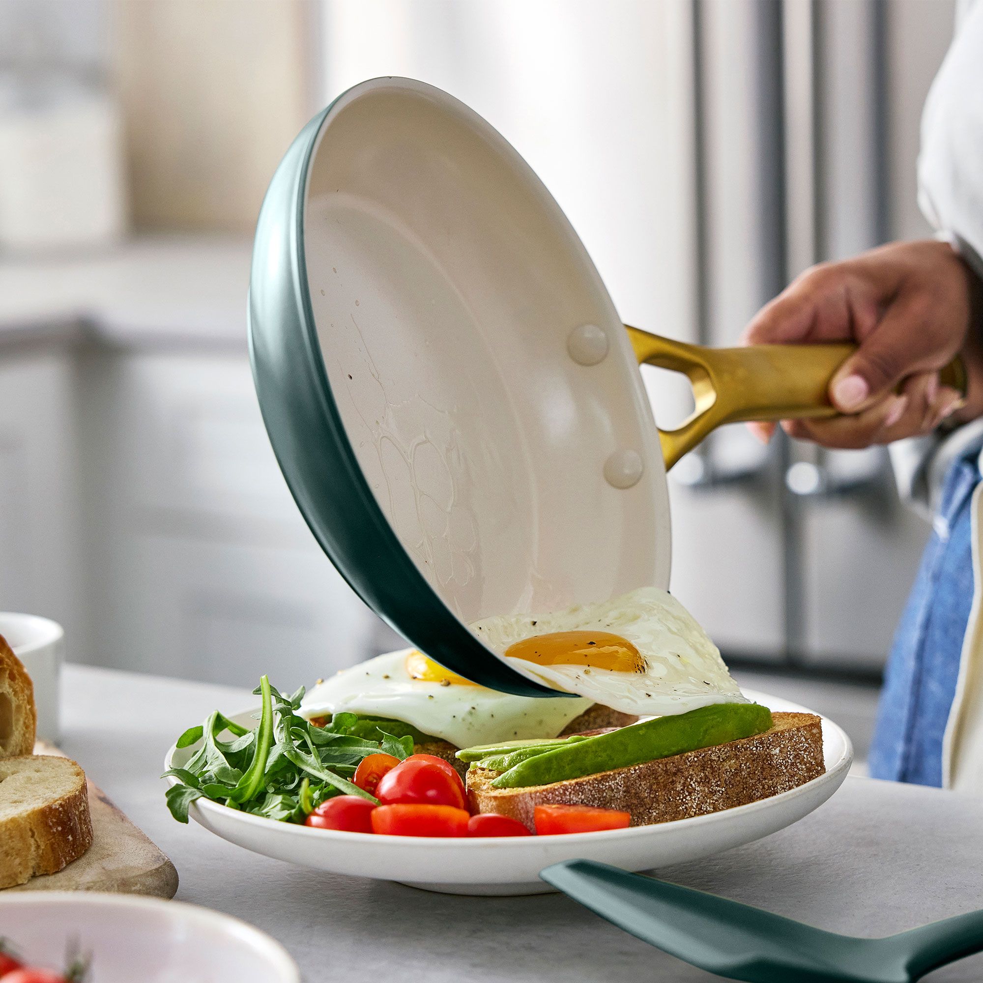 GreenPan
Padella antiaderente 
ceramica linea
Padova Ø20cm