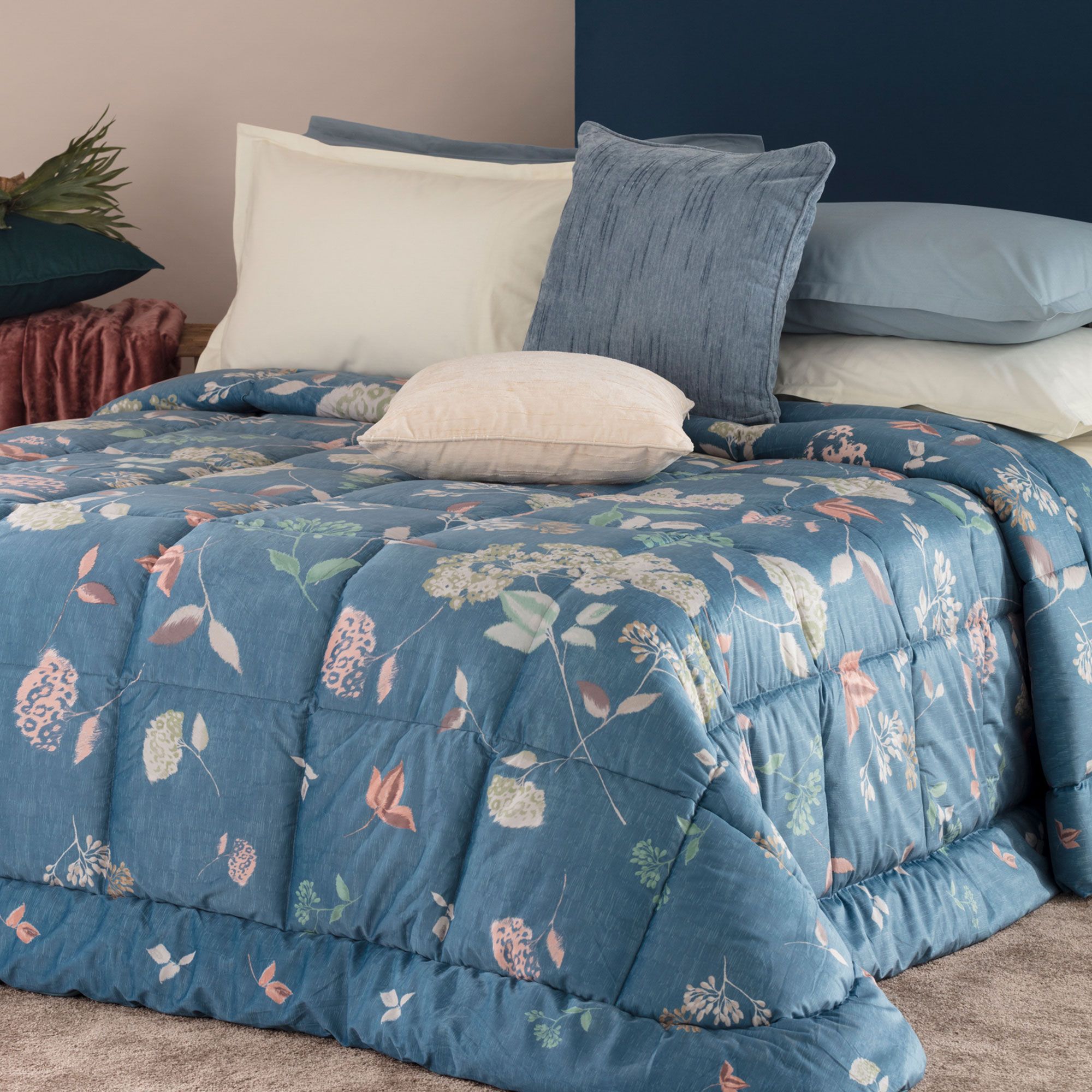 Carillo Home 
Trapunta copriletto
in velluto stampato