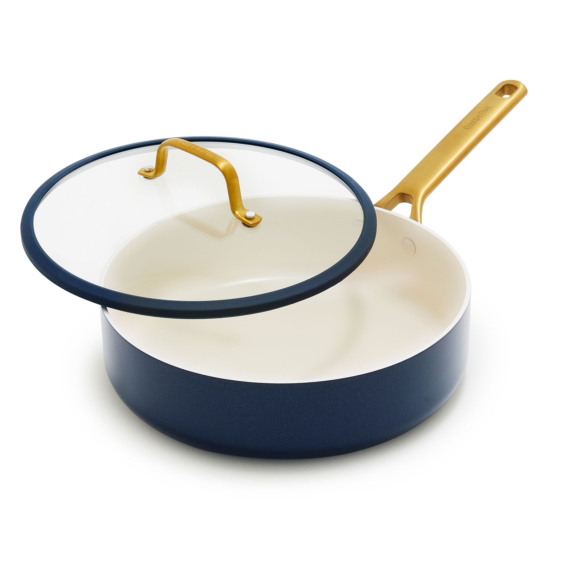 GreenPan Tegame con coperchio da 24,8 cm collezione Padova