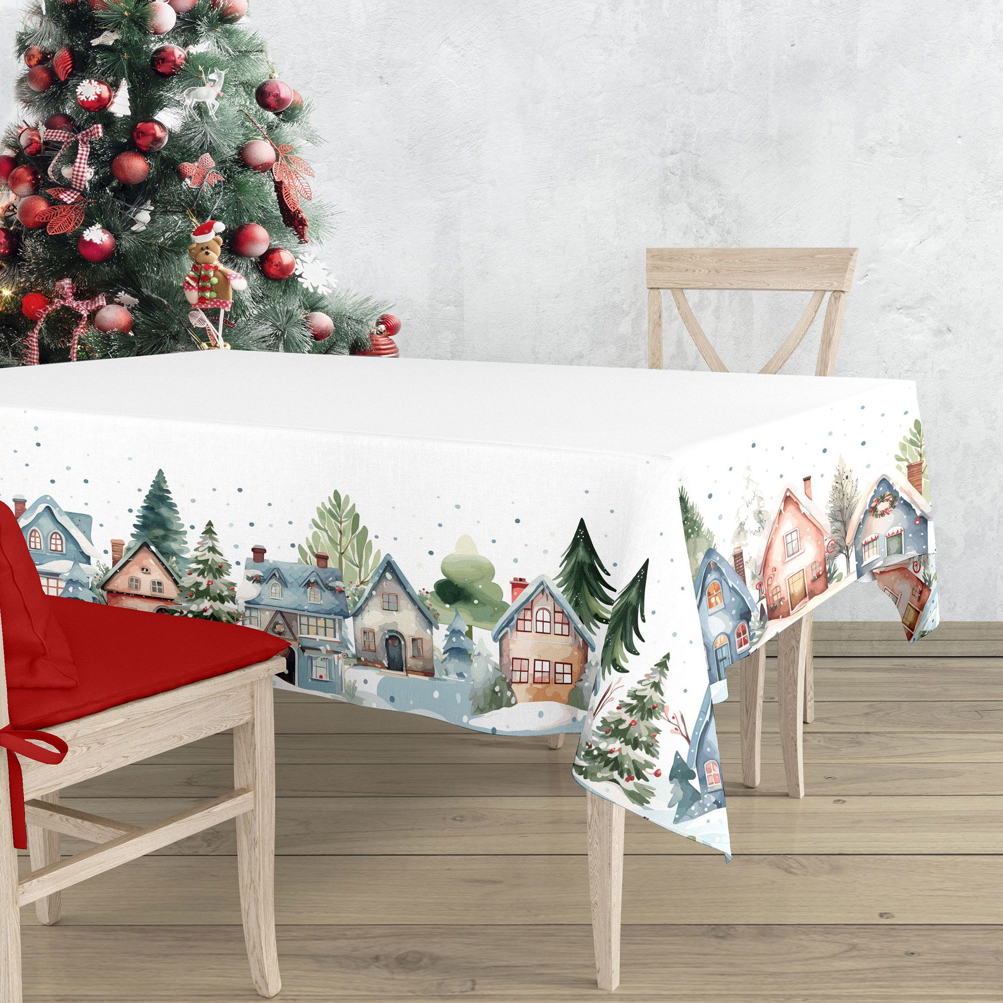 Parah
Tovaglia in cotone
drill stampata