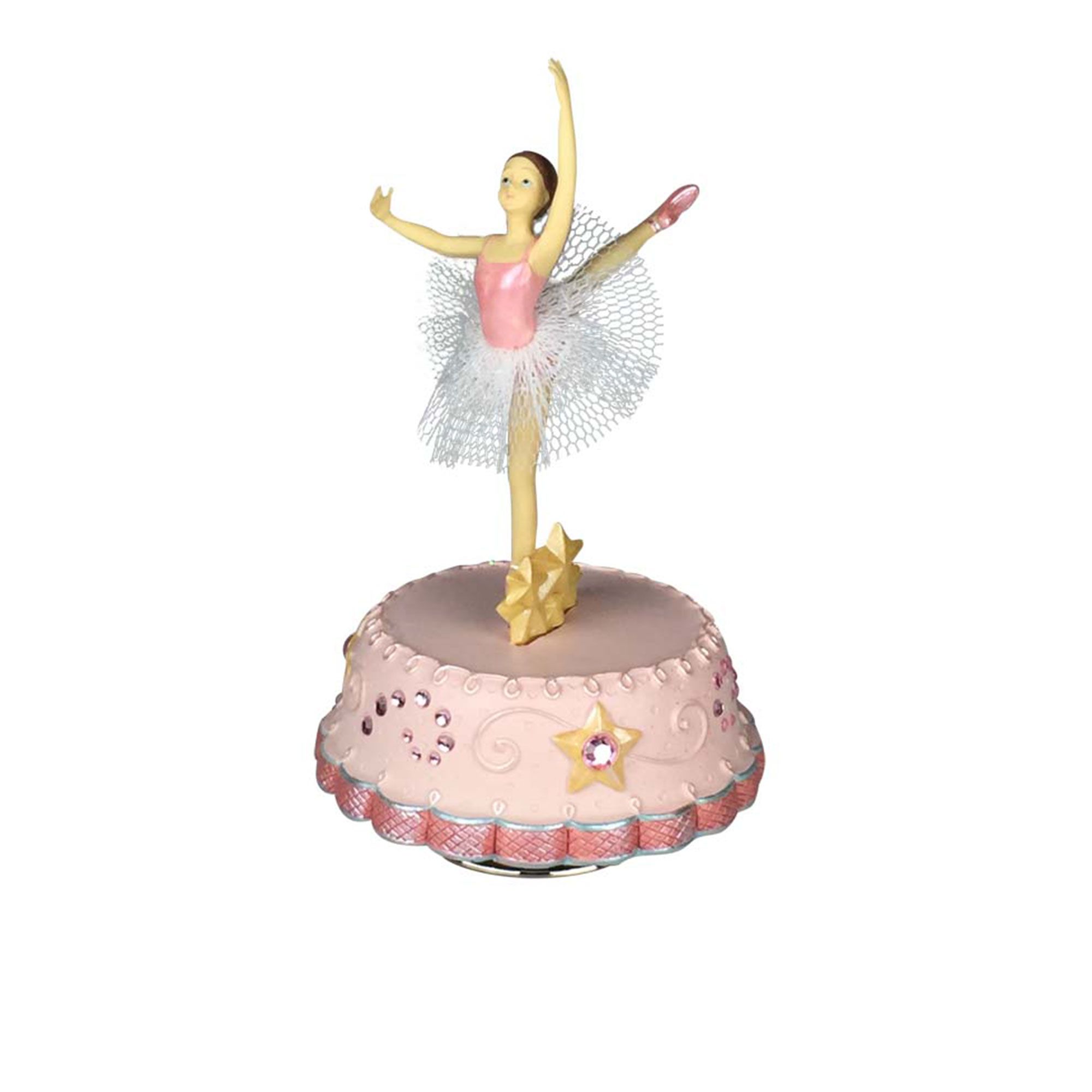 Il Mondo dei Carillon
Carrillon rosa con
ballerina danzante
in resina