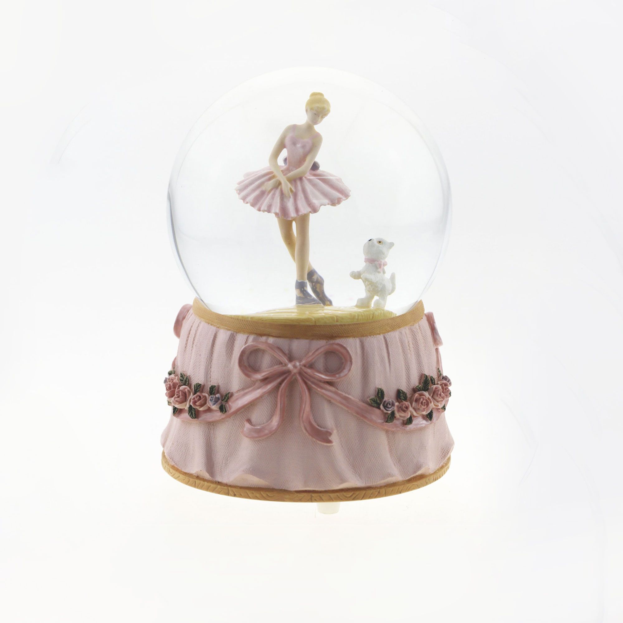 Il Mondo dei Carillon
Sfera con brillantini
e ballerina