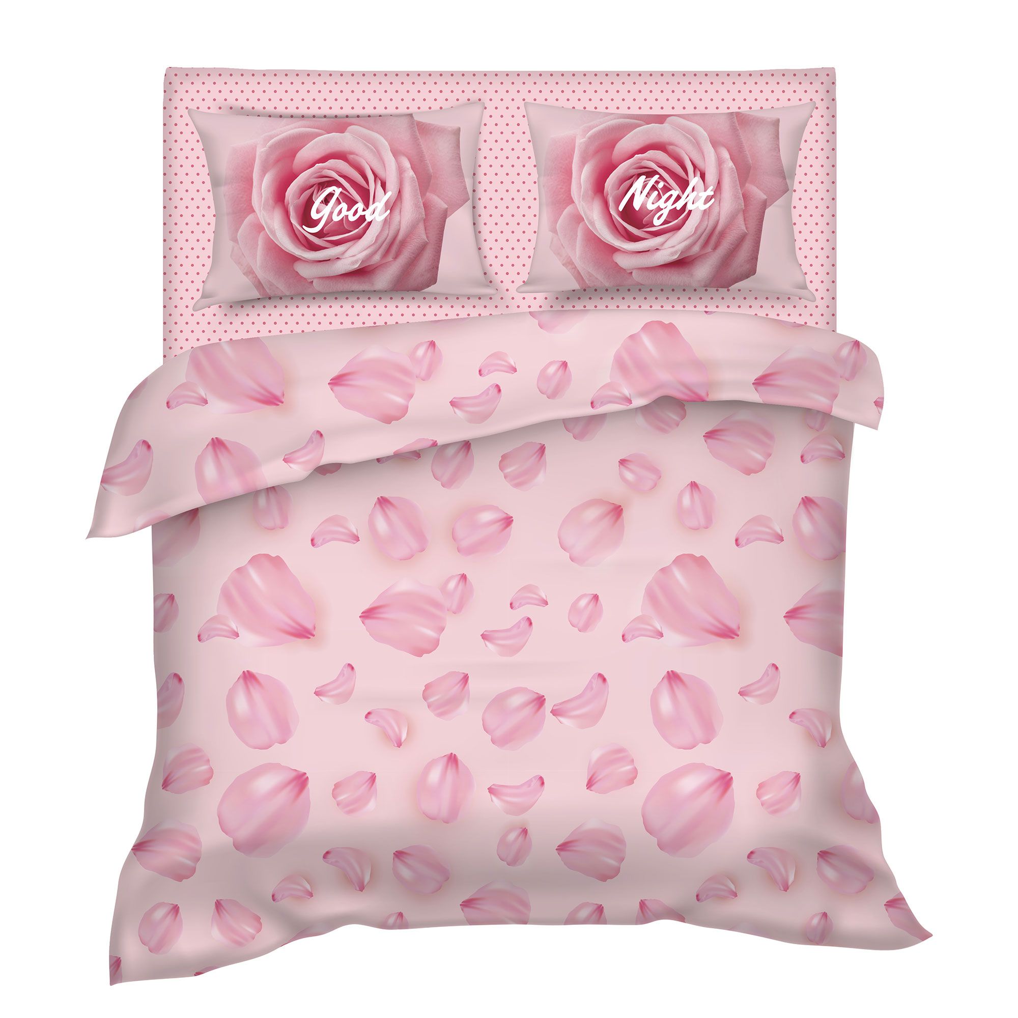 Camomilla Milano Home
Completo letto
Petali estivo in
cotone 200TC