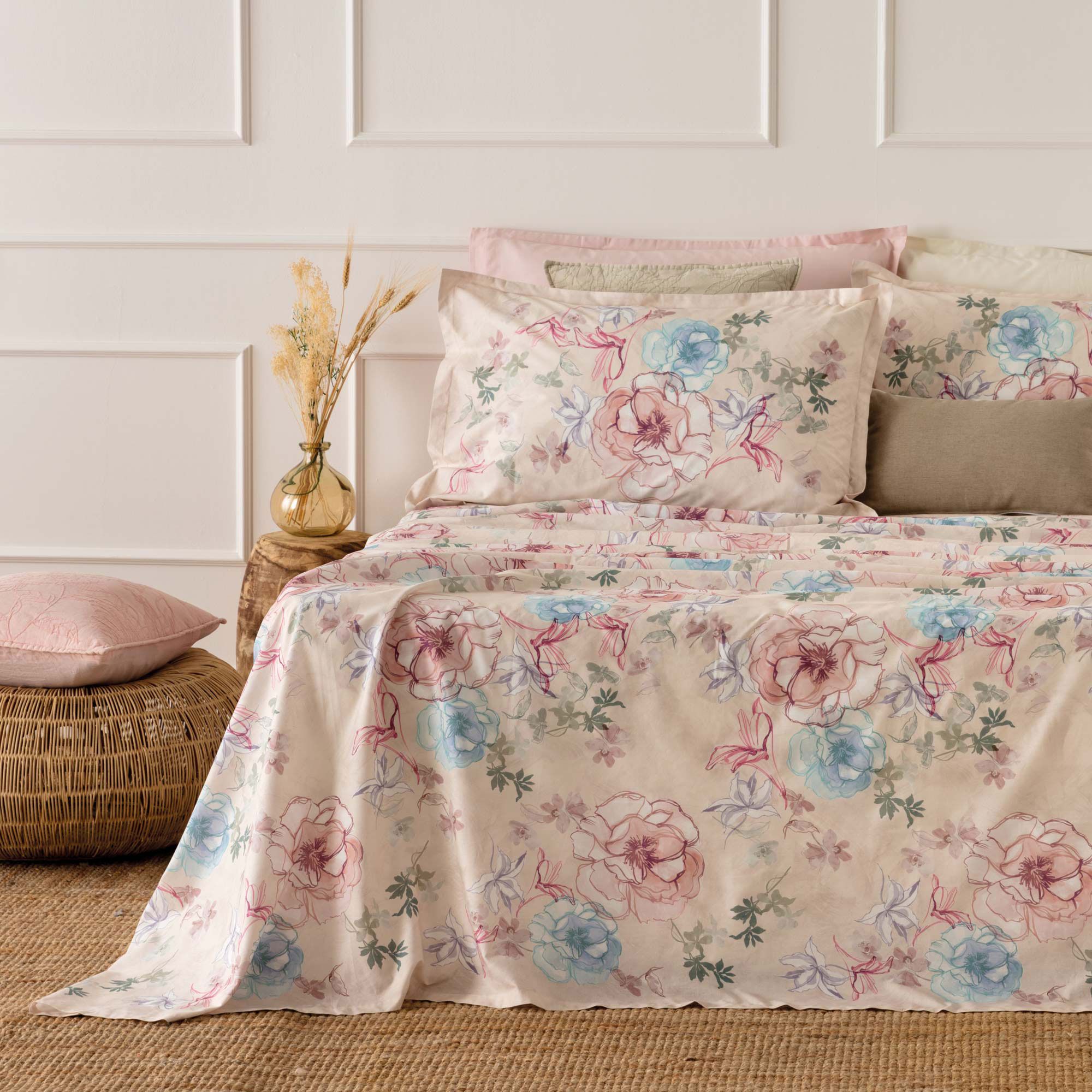 Carillo Home
Completo letto
matrimoniale
in percalle di cotone