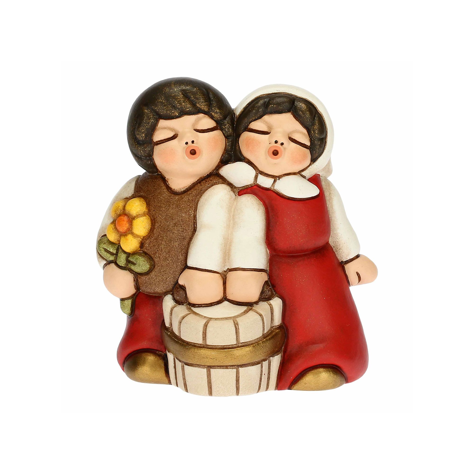 THUN
Statuina presepe
bimbi con secchio
in ceramica