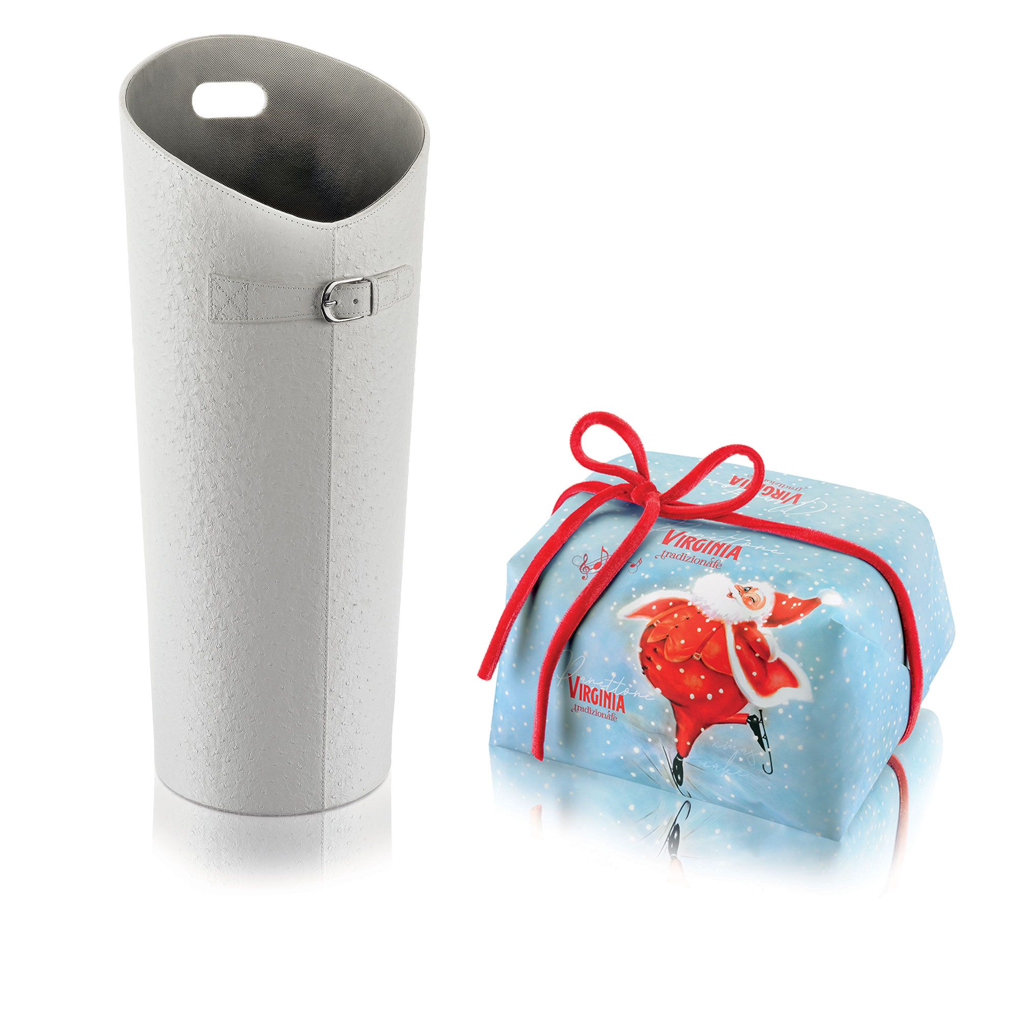 Amaretti Virginia
Panettone basso
1 kg con
portaombrelli